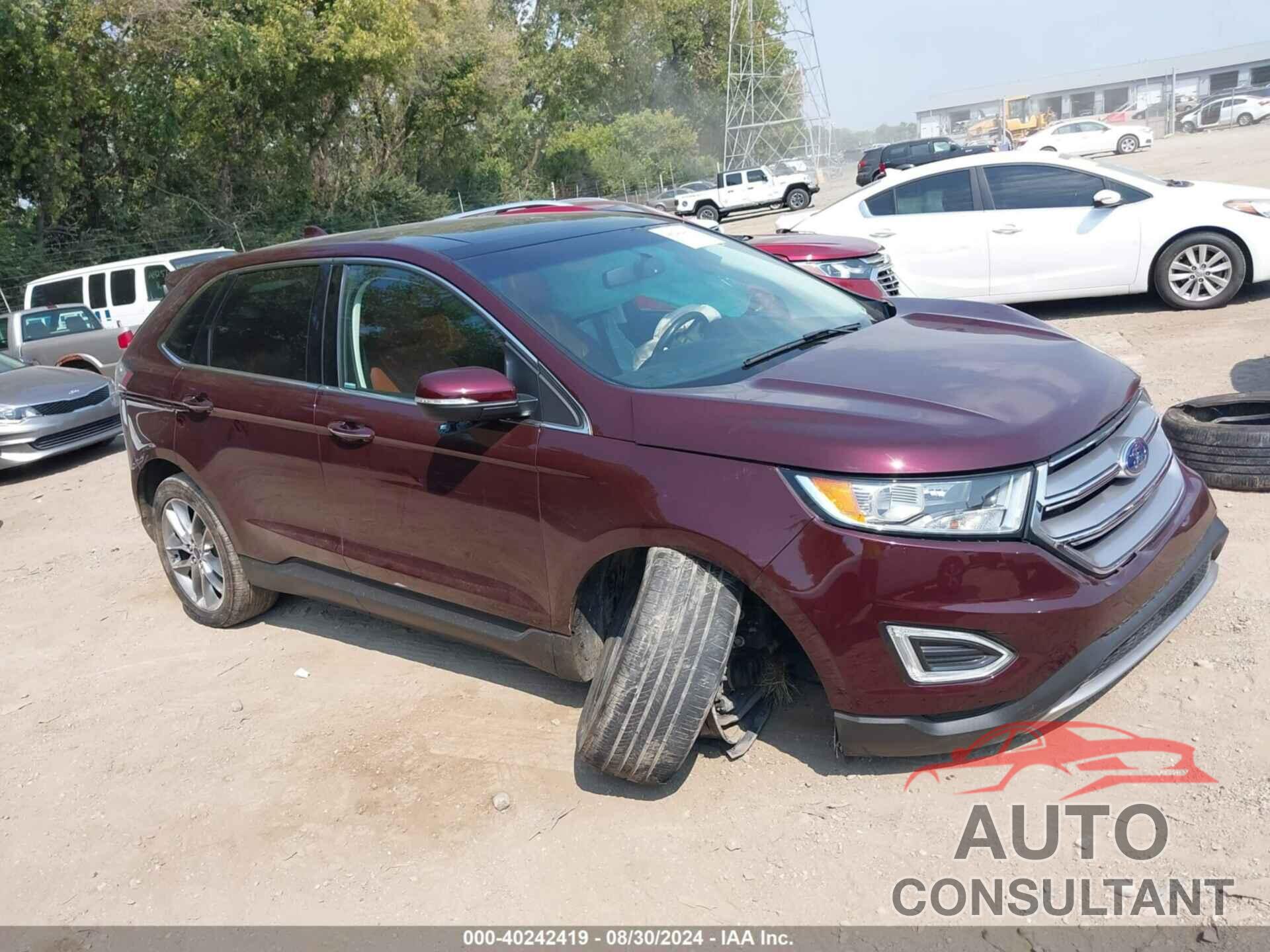 FORD EDGE 2017 - 2FMPK4K8XHBB72934