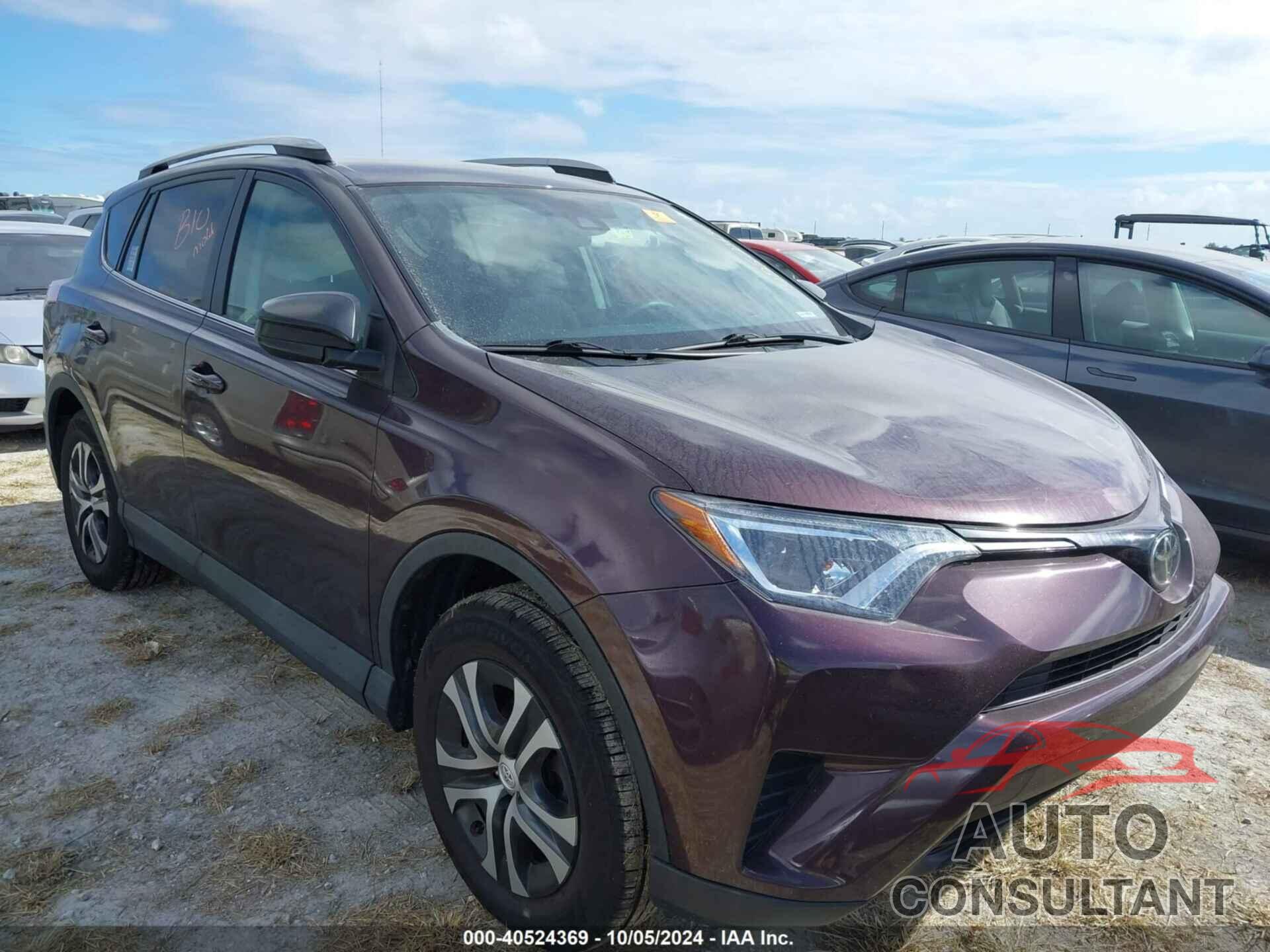 TOYOTA RAV4 2018 - 2T3ZFREV6JW450747