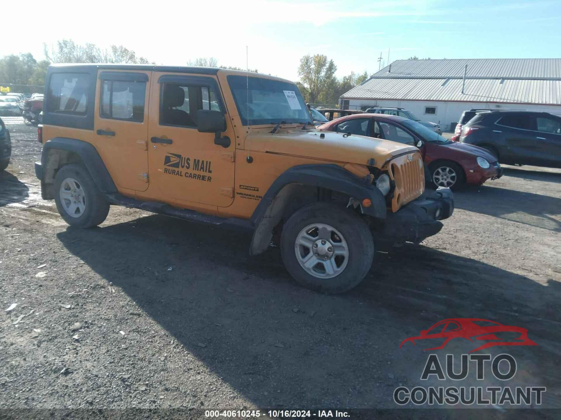 JEEP WRANGLER UNLIMITED 2013 - 1C4BJWKG0DL507391