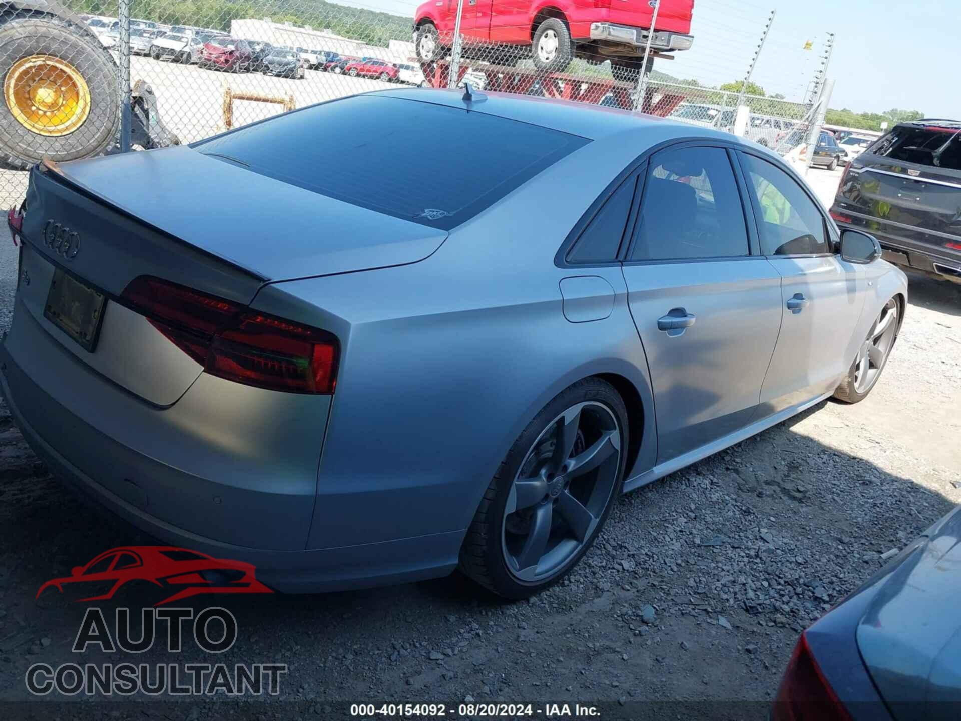 AUDI S8 2016 - WUAJ5AFD9GN900885