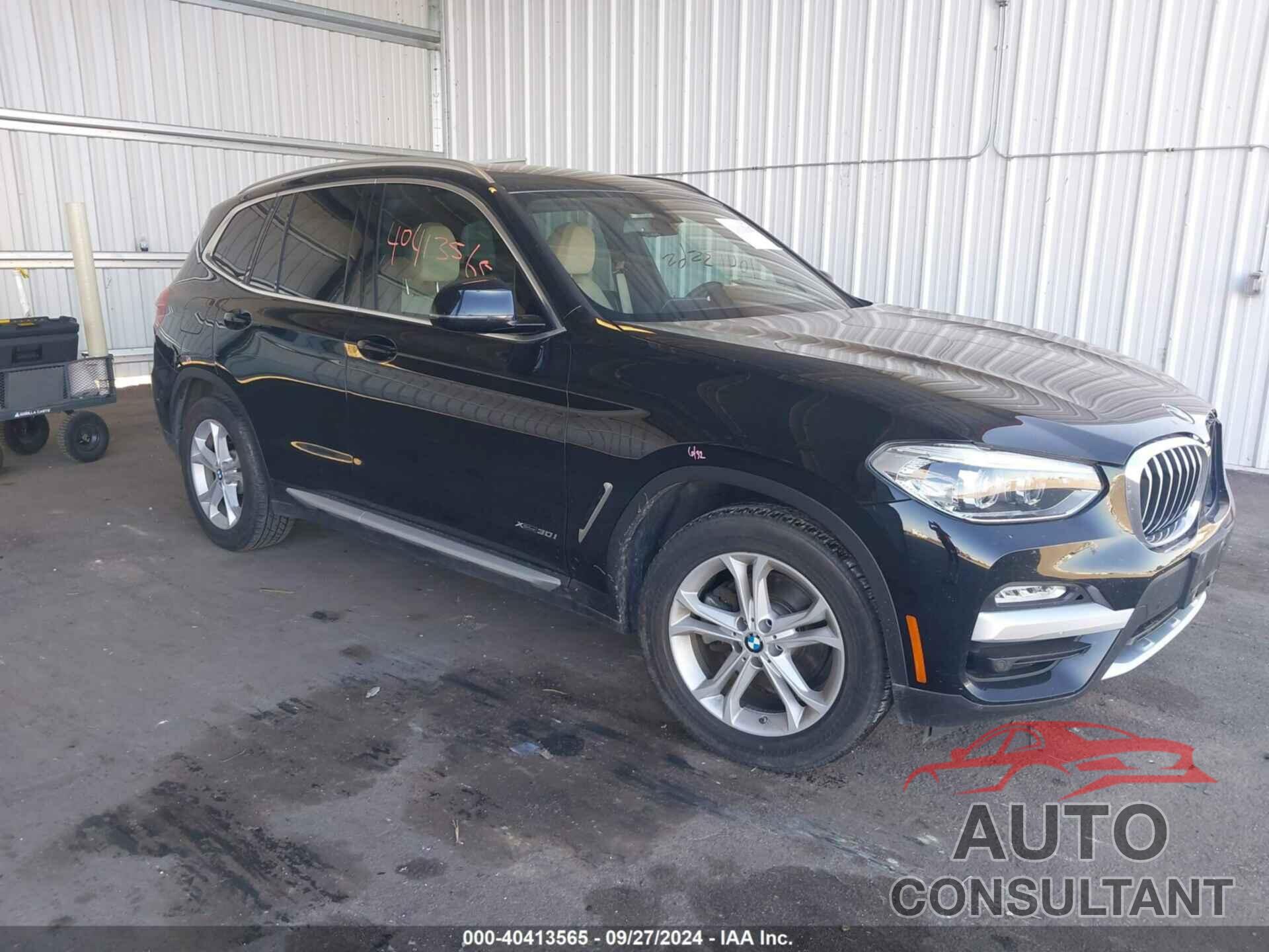 BMW X3 2018 - 5UXTR9C54JLC77640