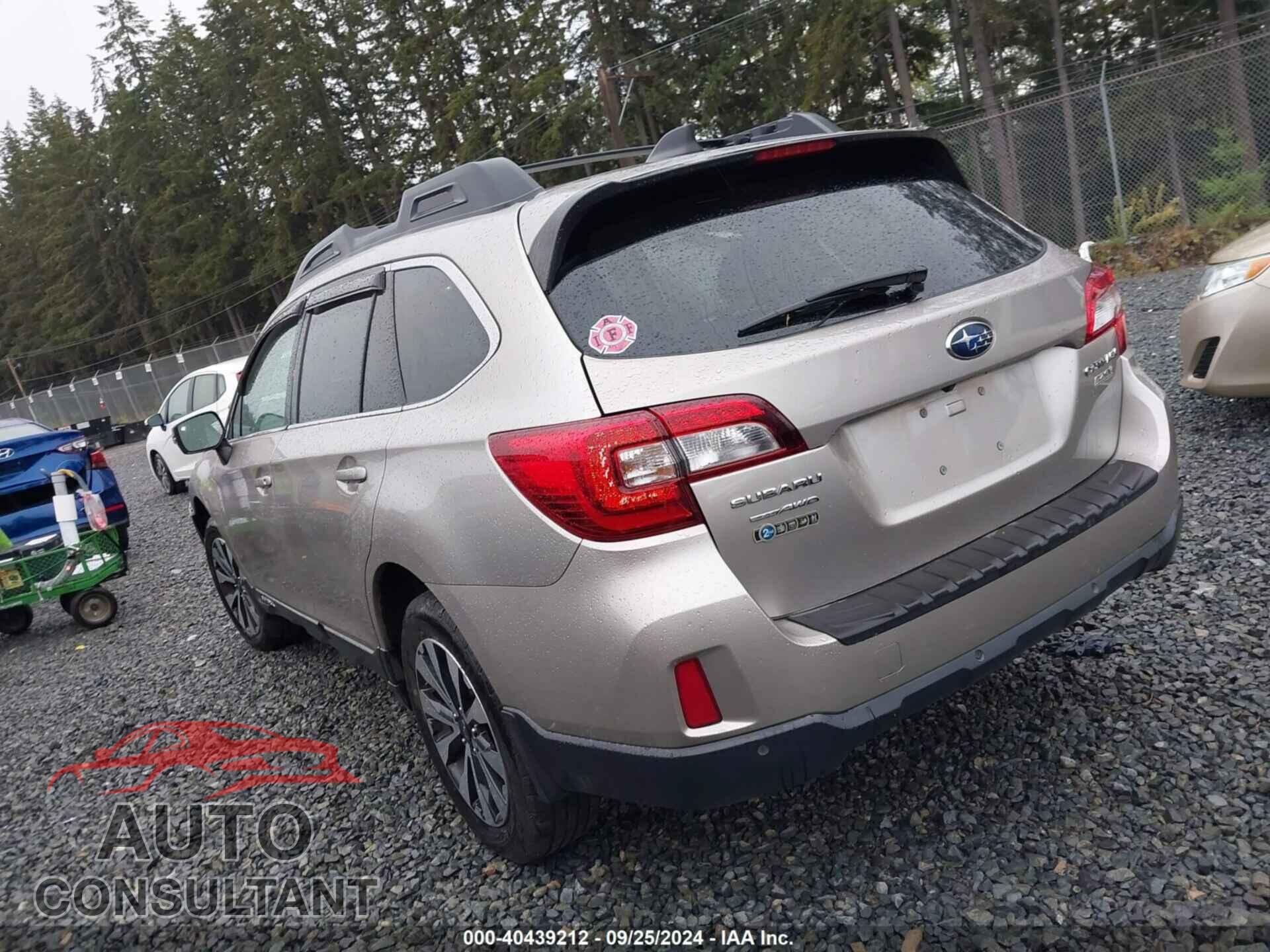 SUBARU OUTBACK 2017 - 4S4BSANCXH3364248