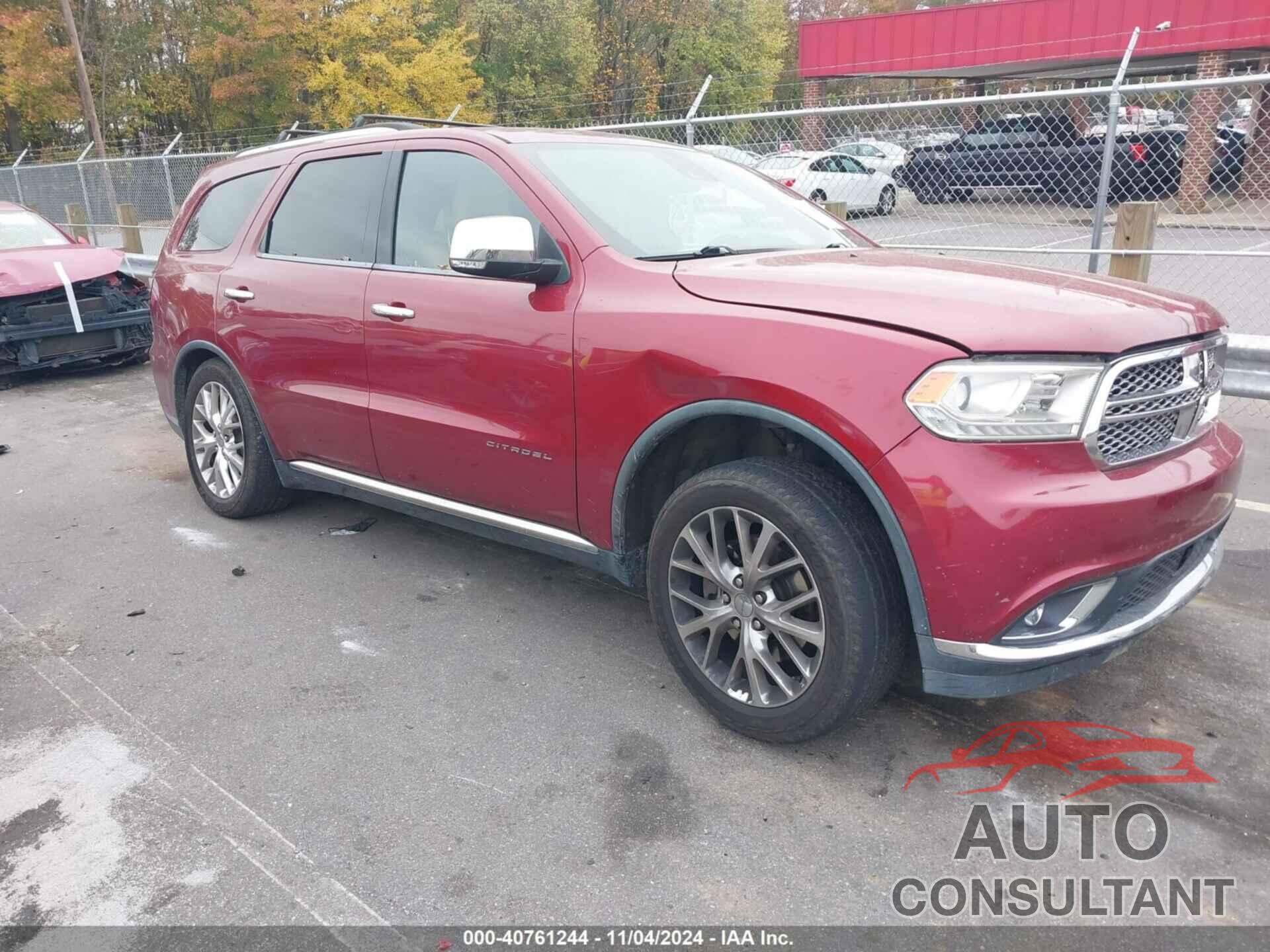 DODGE DURANGO 2015 - 1C4RDJEG4FC689023