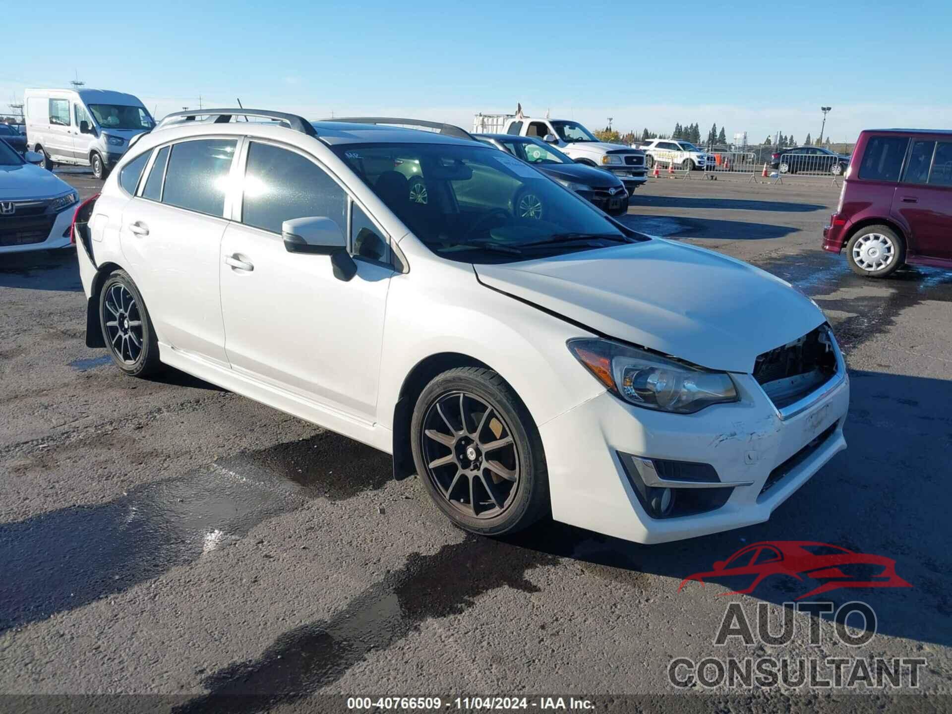 SUBARU IMPREZA 2015 - JF1GPAU65F8303953