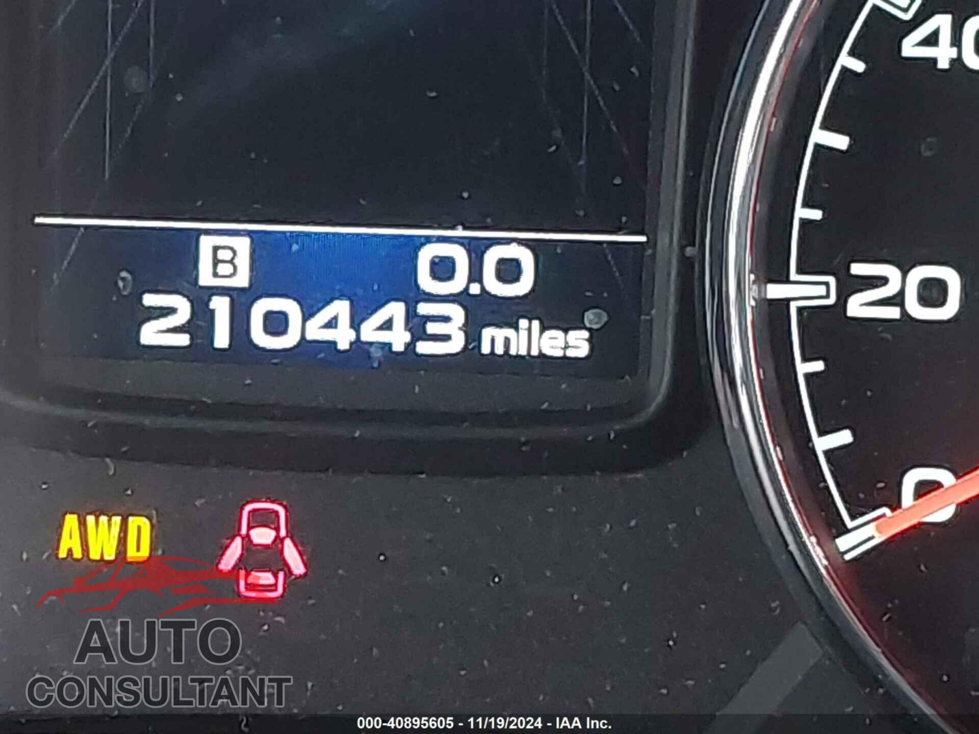 SUBARU OUTBACK 2013 - 4S4BRBLC8D3301406