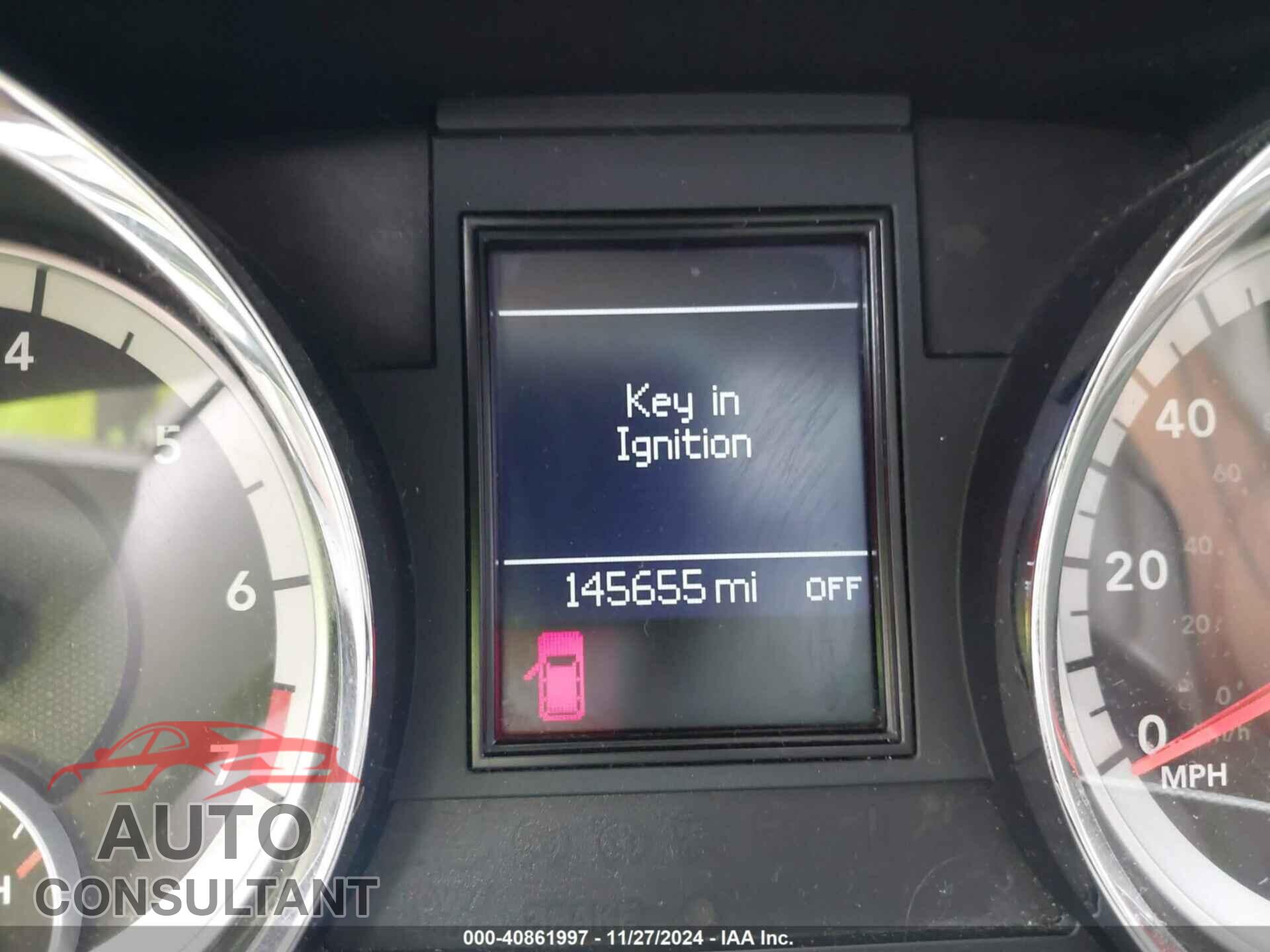 DODGE DURANGO 2011 - 1D4RD2GG2BC711505