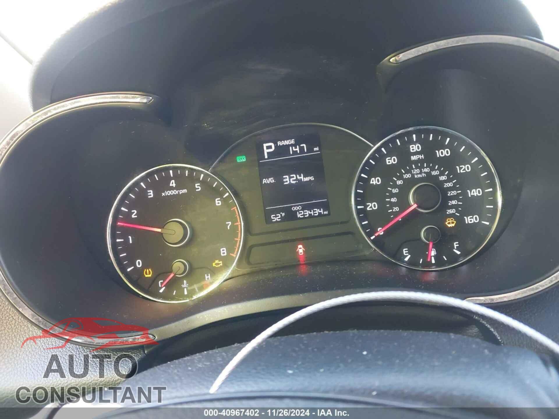 KIA FORTE 2017 - 3KPFK4A74HE087203