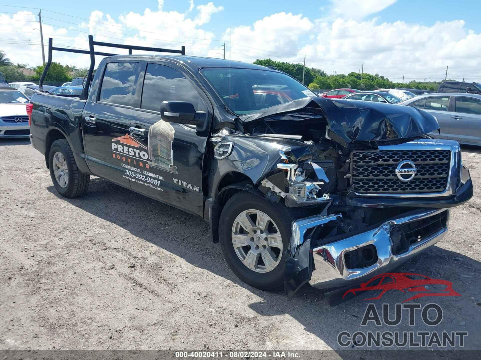 NISSAN TITAN 2017 - 1N6AA1EK5HN530459