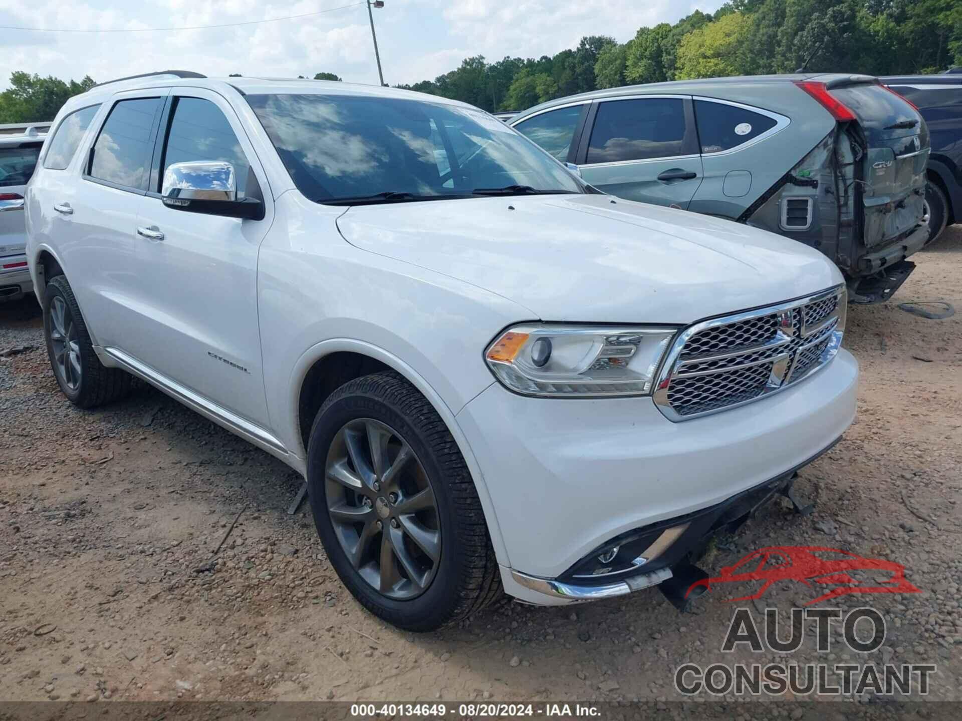 DODGE DURANGO 2016 - 1C4RDJEG7GC363041