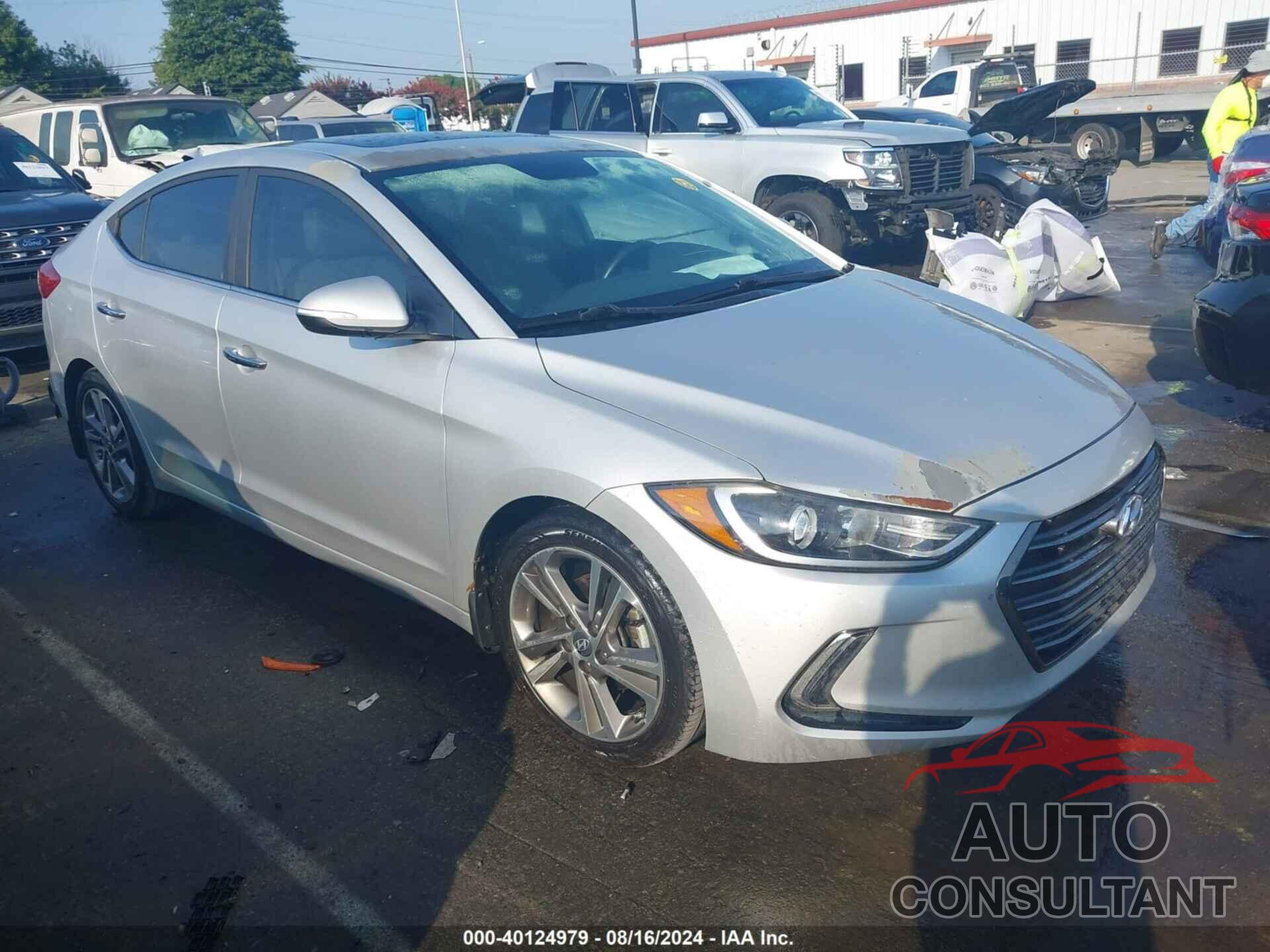 HYUNDAI ELANTRA 2017 - 5NPD84LFXHH178160