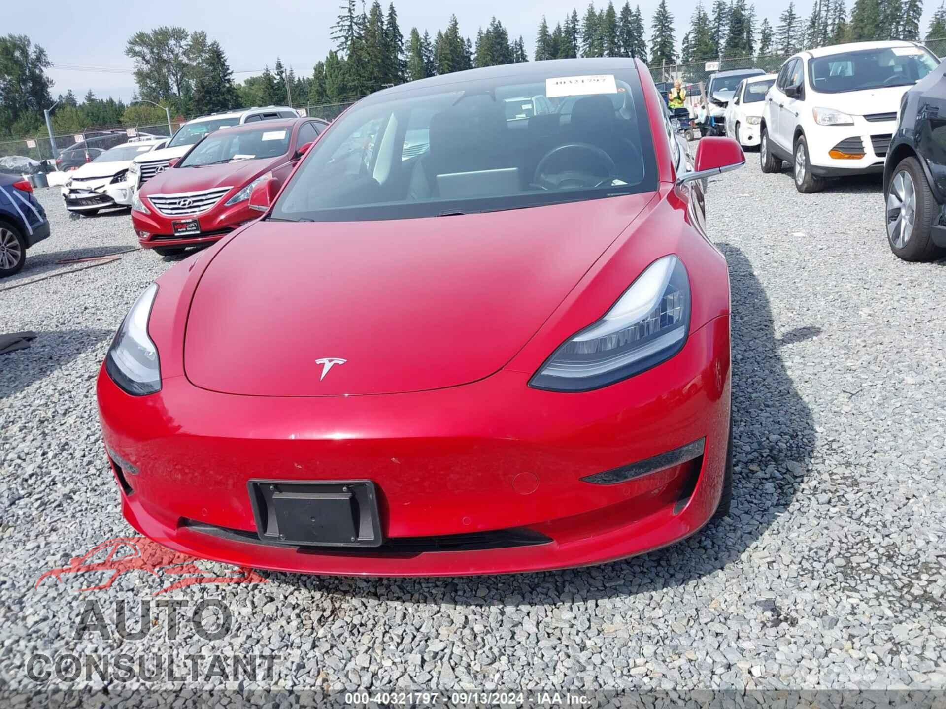 TESLA MODEL 3 2019 - 5YJ3E1EB6KF368024
