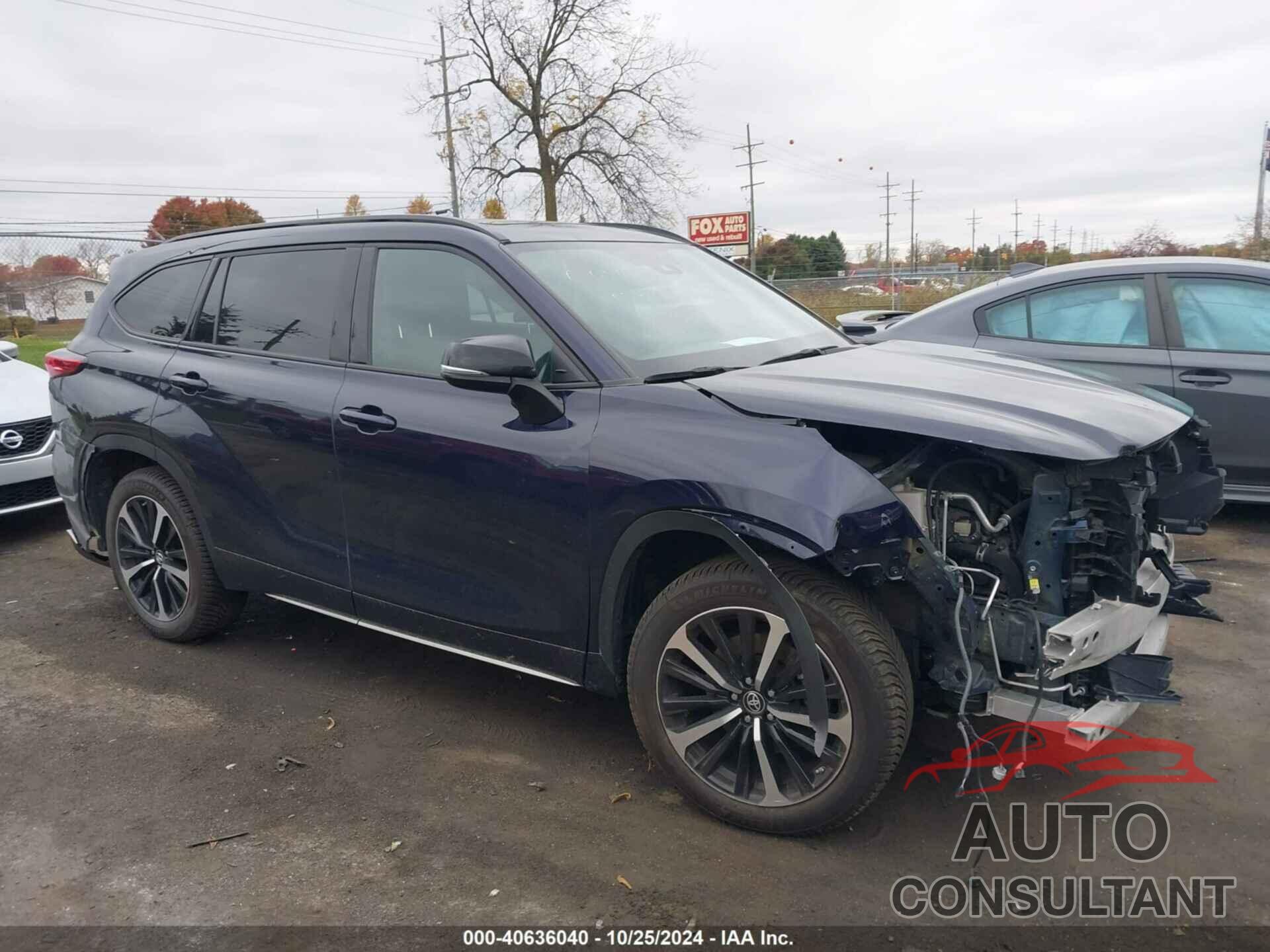 TOYOTA HIGHLANDER 2021 - 5TDJZRBH1MS140644