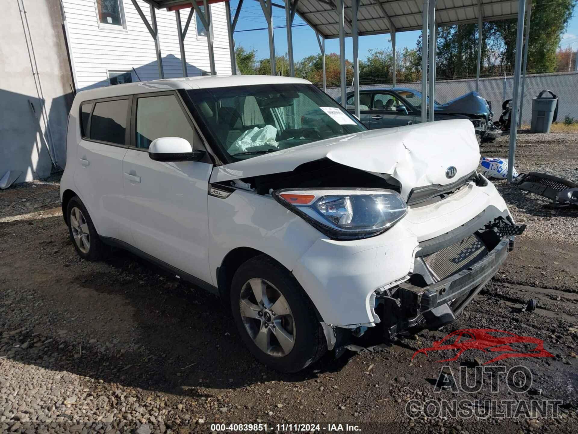 KIA SOUL 2017 - KNDJN2A21H7459266