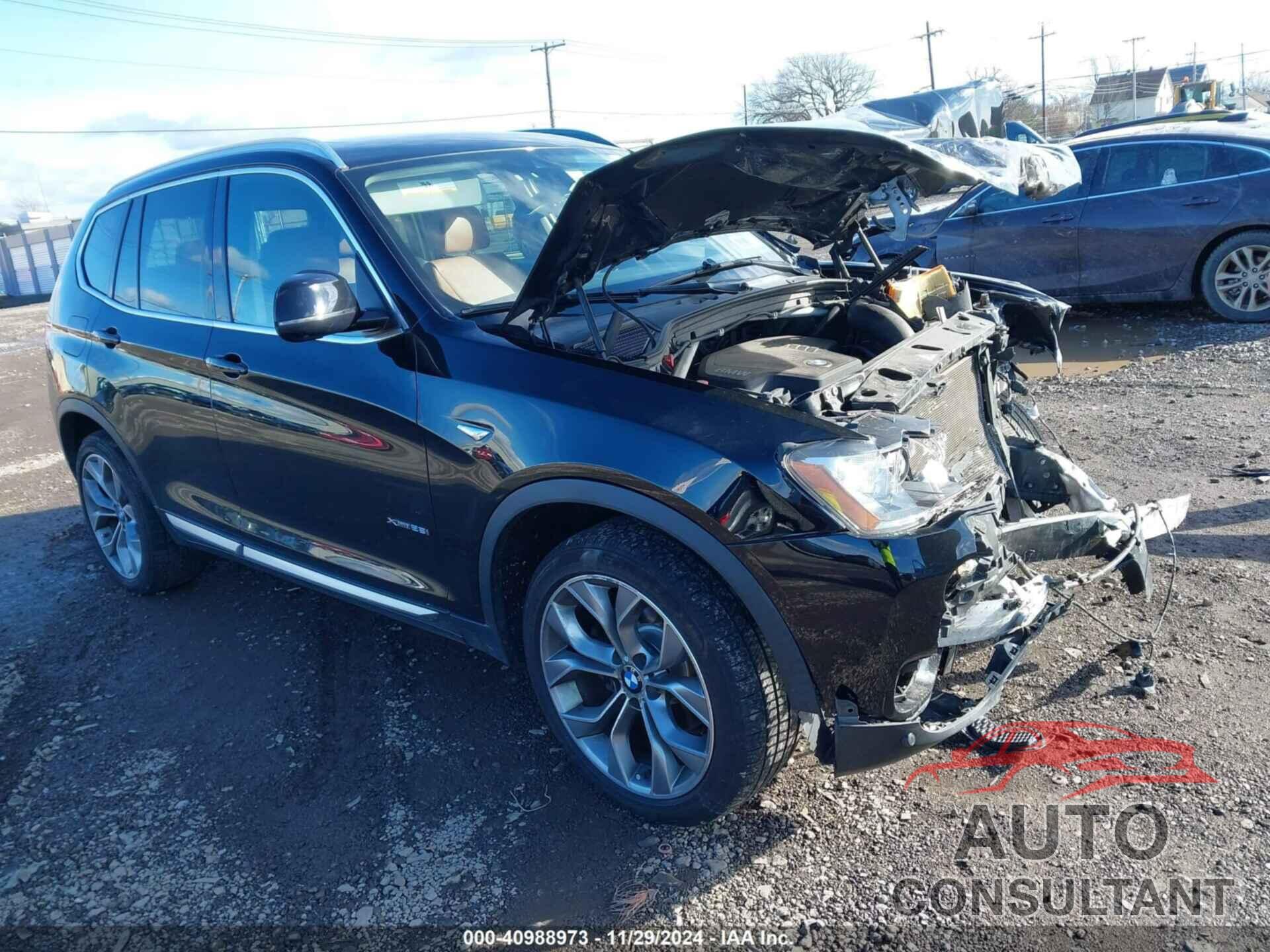 BMW X3 2016 - 5UXWX9C53G0D88290