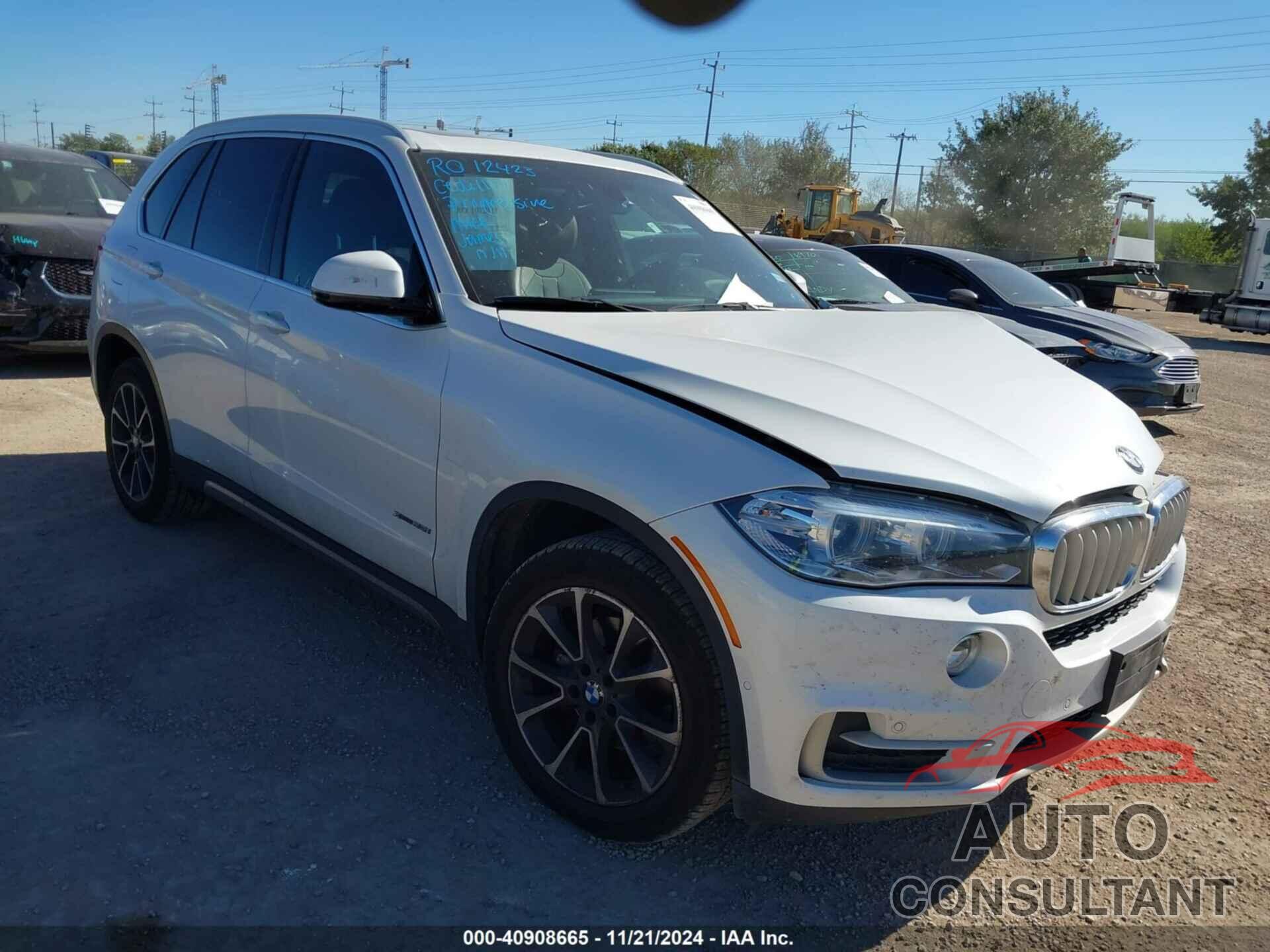 BMW X5 2018 - 5UXKR0C54JL075983
