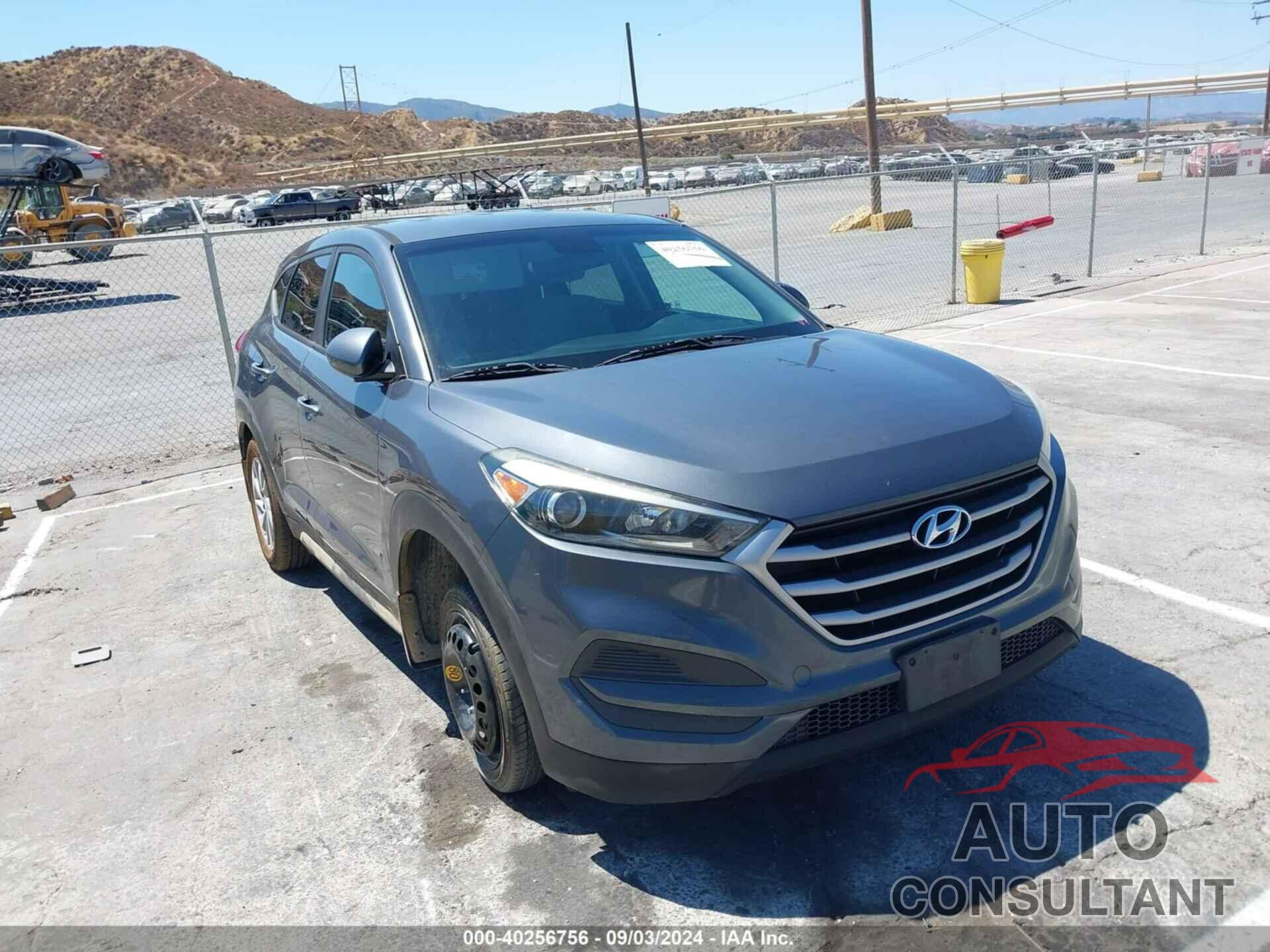 HYUNDAI TUCSON 2017 - KM8J23A44HU395494