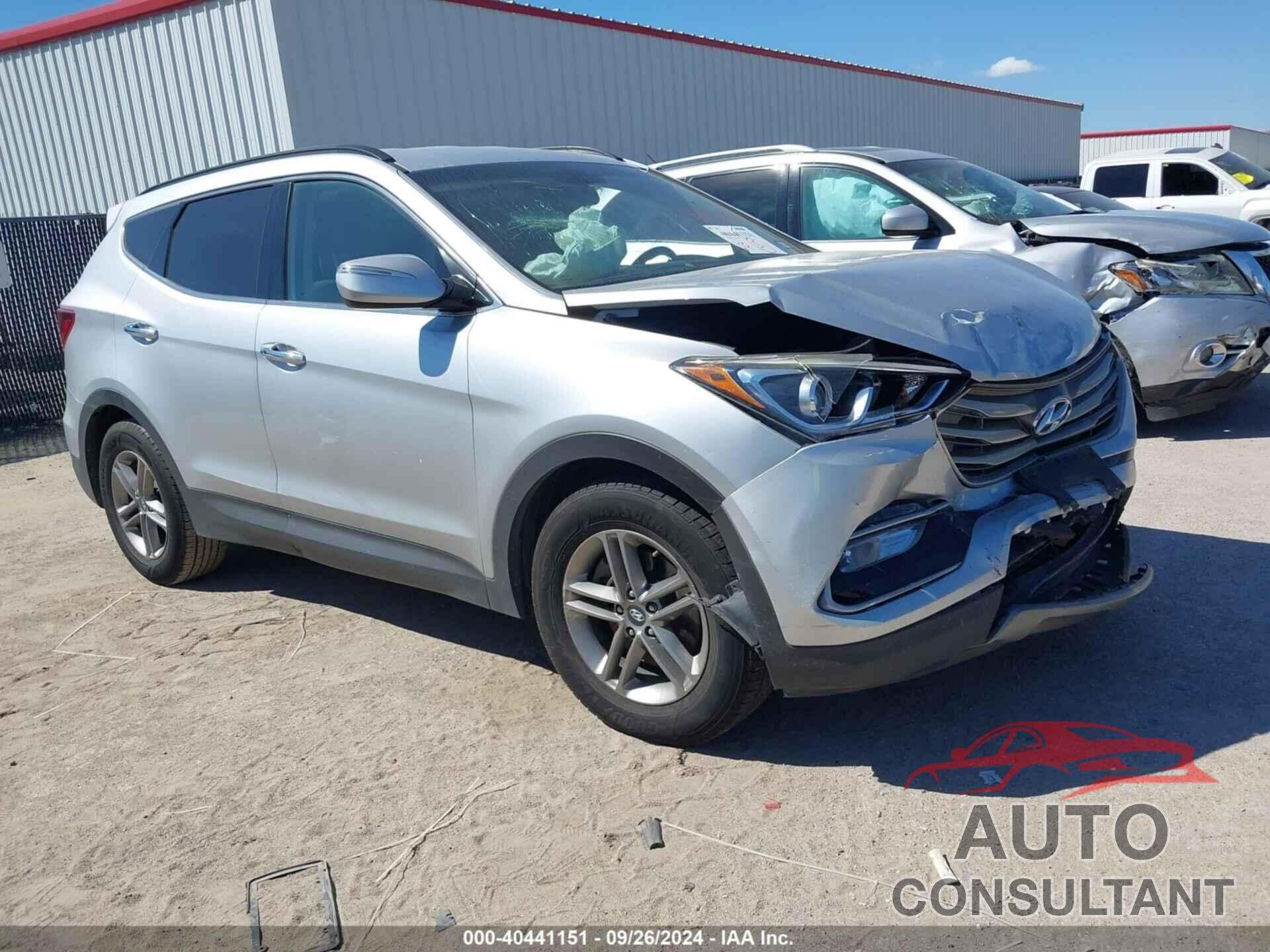 HYUNDAI SANTA FE SPORT 2018 - 5XYZU3LB3JG527536