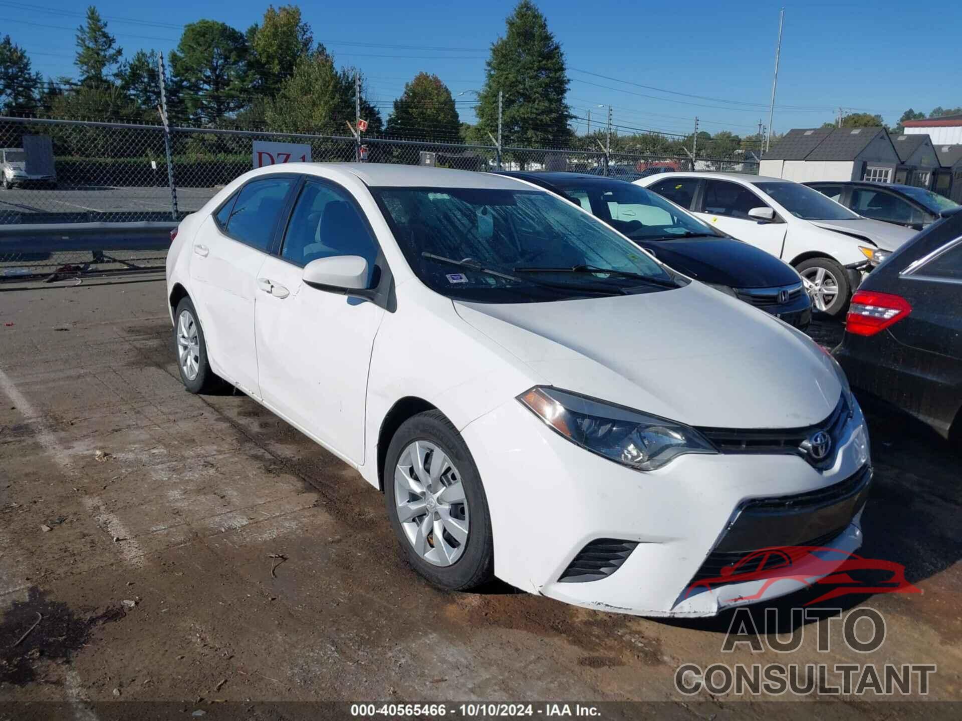 TOYOTA COROLLA 2016 - 5YFBURHE4GP555891