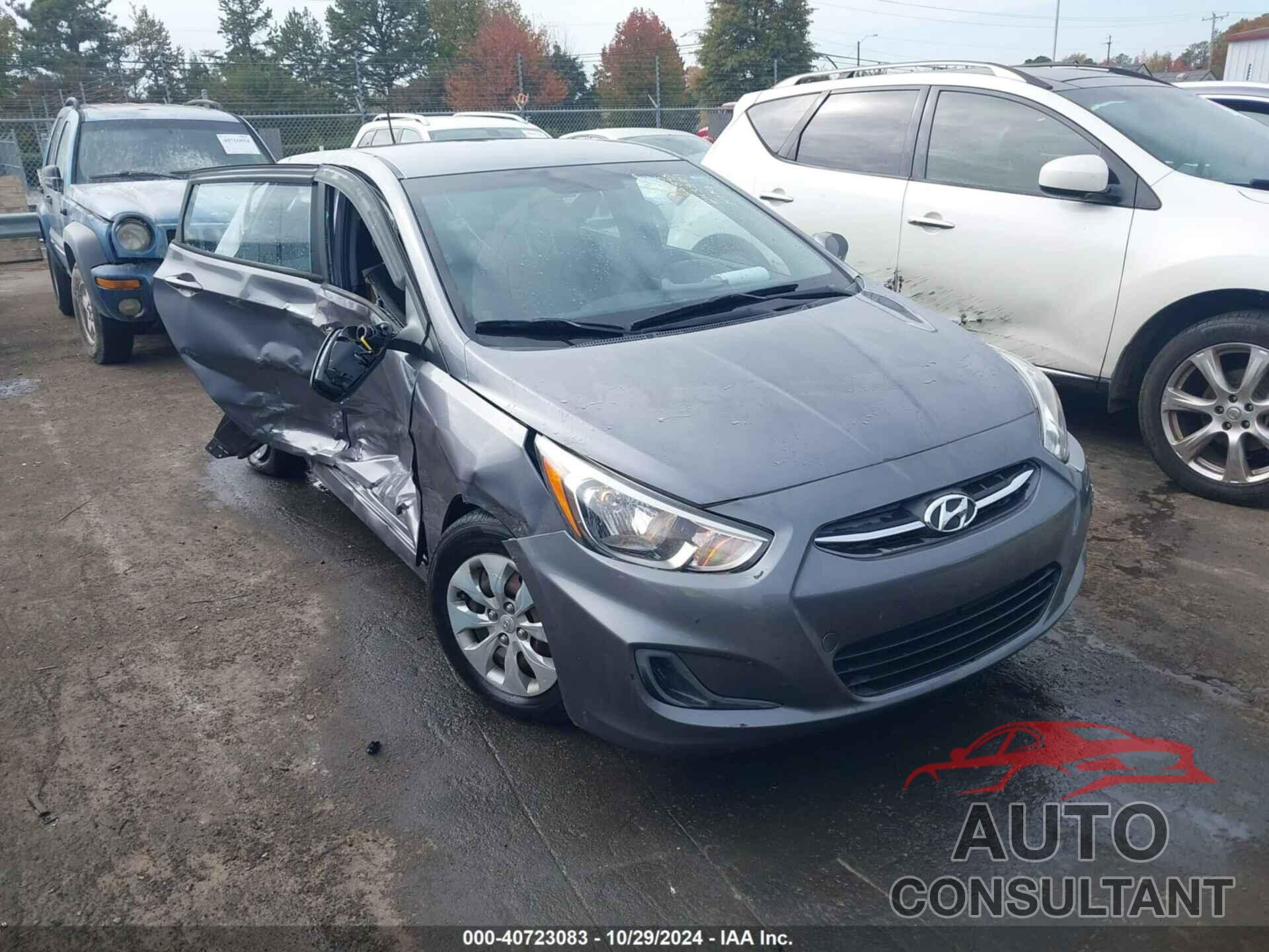 HYUNDAI ACCENT 2016 - KMHCT5AE6GU243824