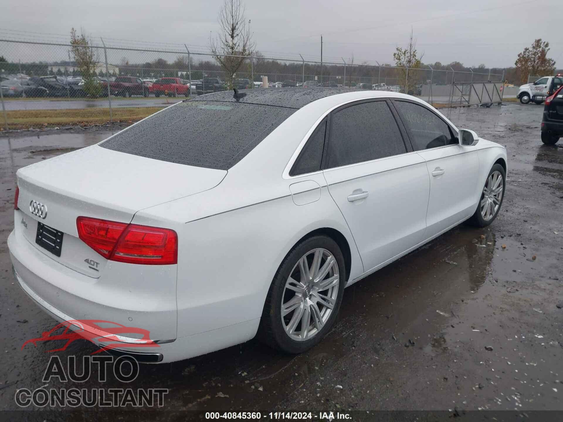 AUDI A8 L 2014 - WAUR2AFD4EN004562