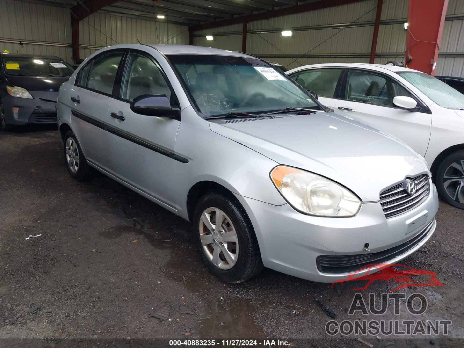 HYUNDAI ACCENT 2009 - KMHCM46C89U312465