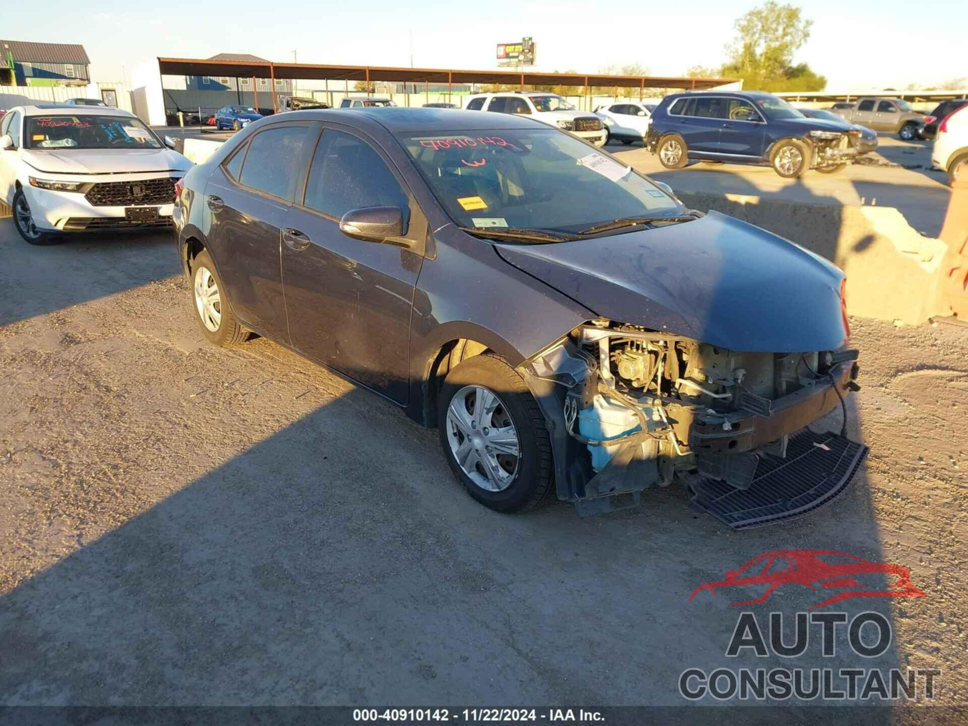 TOYOTA COROLLA 2019 - 5YFBURHE6KP891843