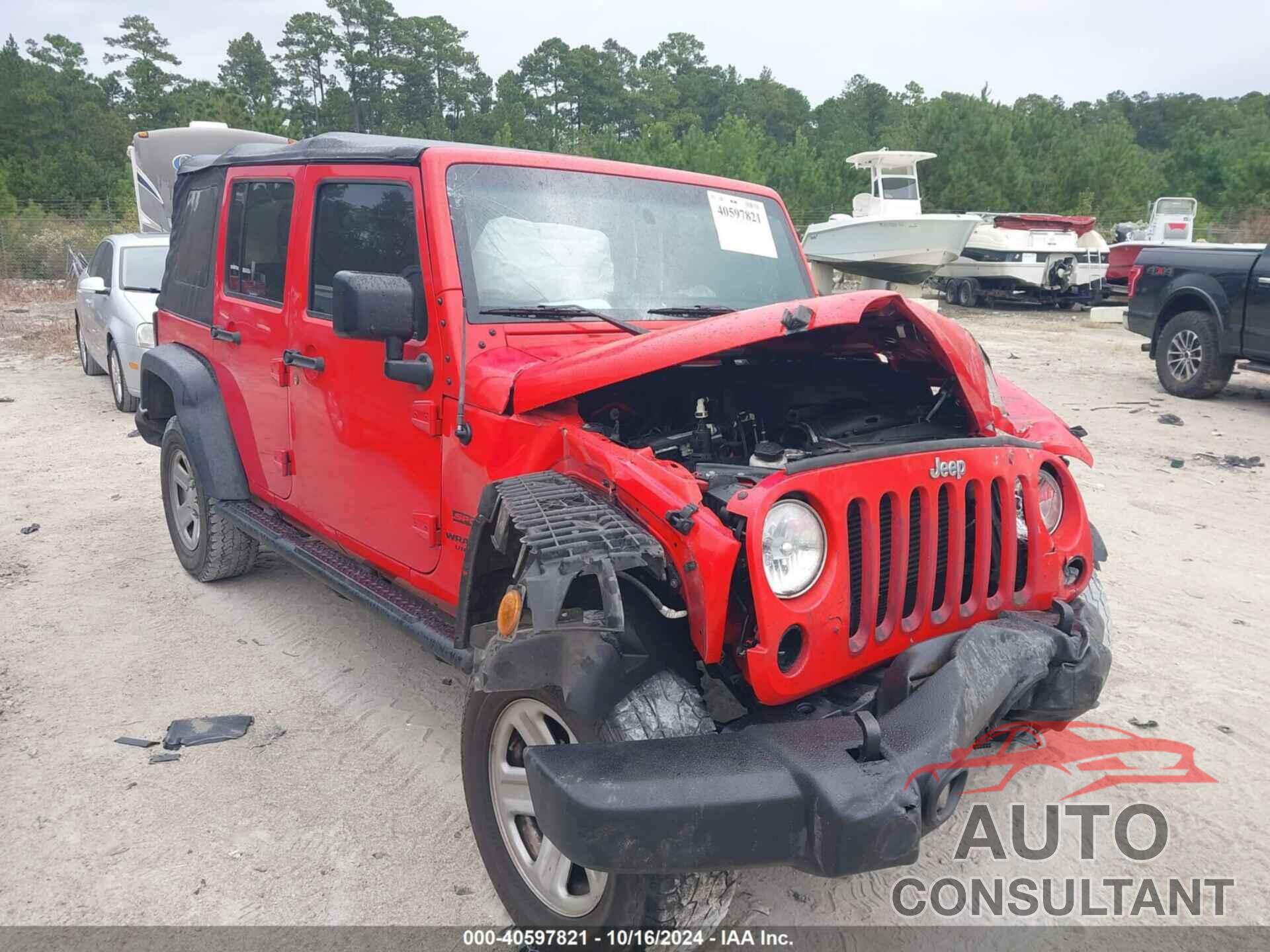 JEEP WRANGLER UNLIMITED 2016 - 1C4BJWDG8GL265452