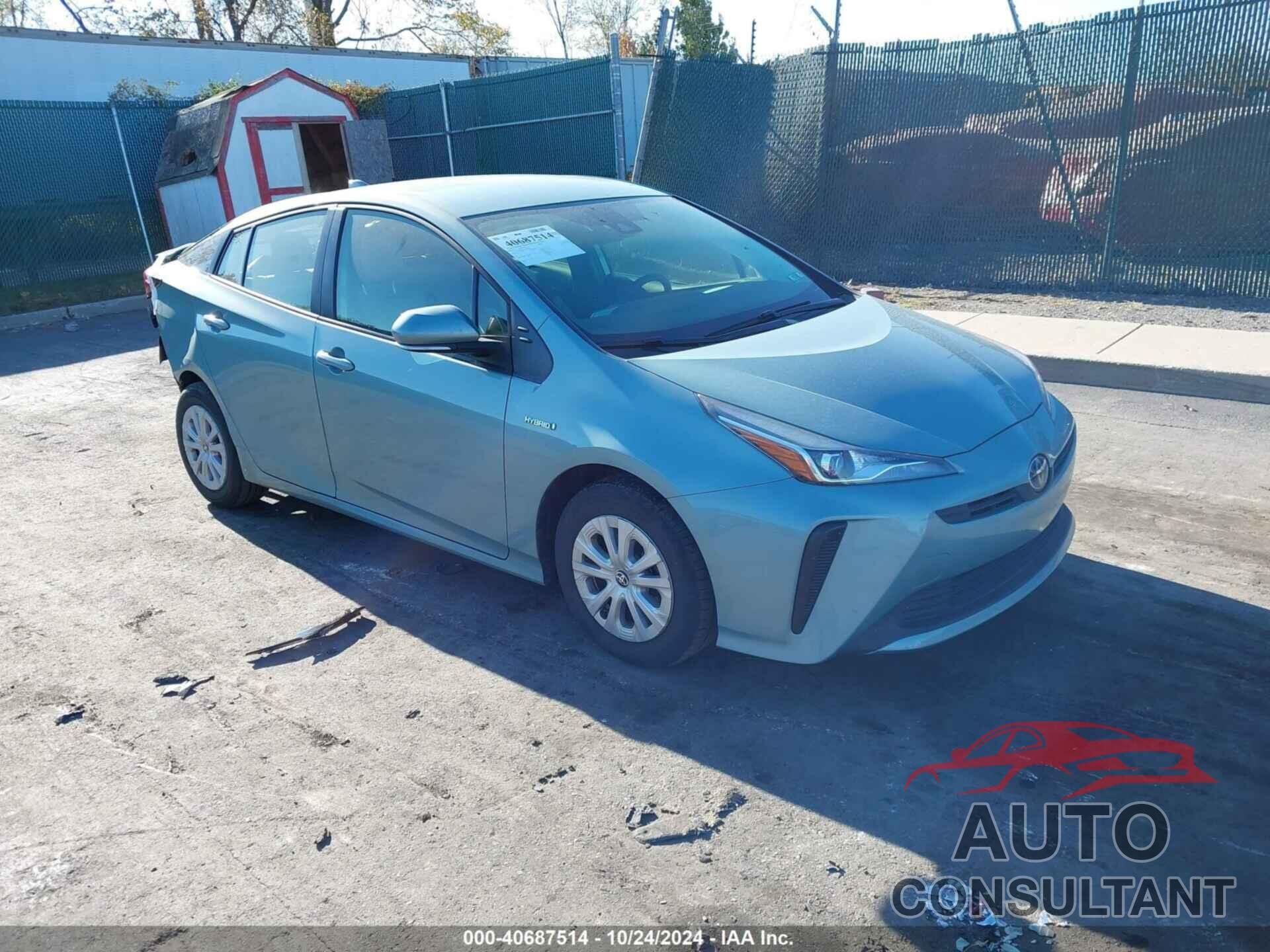 TOYOTA PRIUS 2021 - JTDKAMFU0M3144840