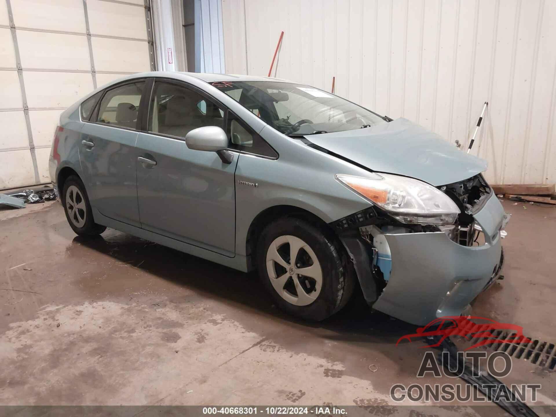 TOYOTA PRIUS 2012 - JTDKN3DU0C1582110