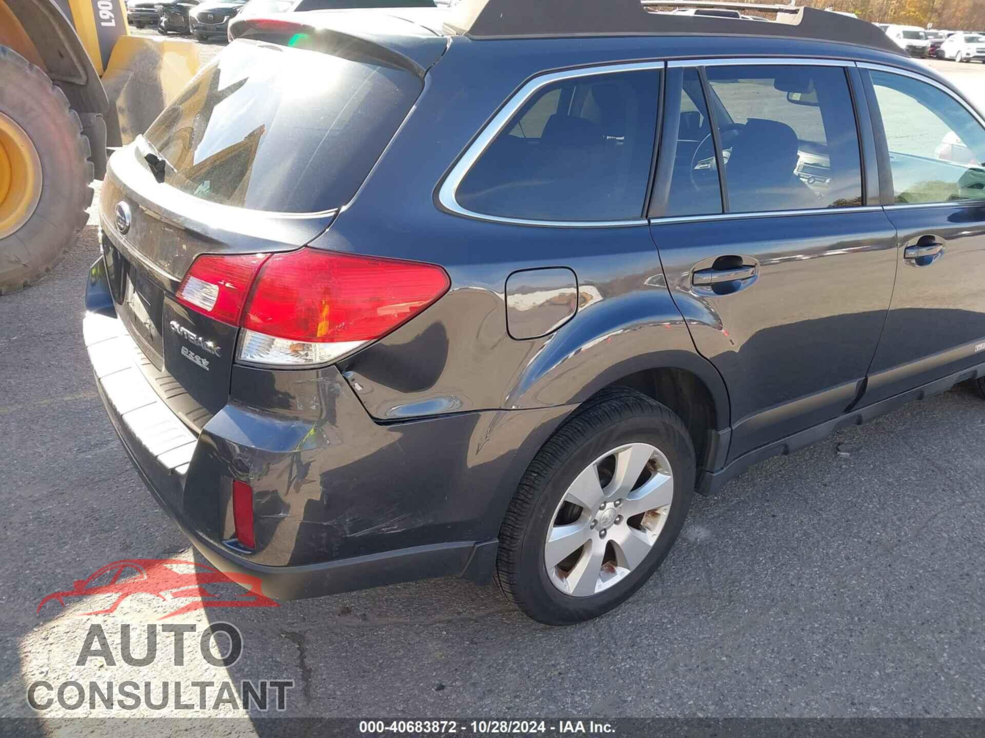 SUBARU OUTBACK 2011 - 4S4BRBGC0B3432871