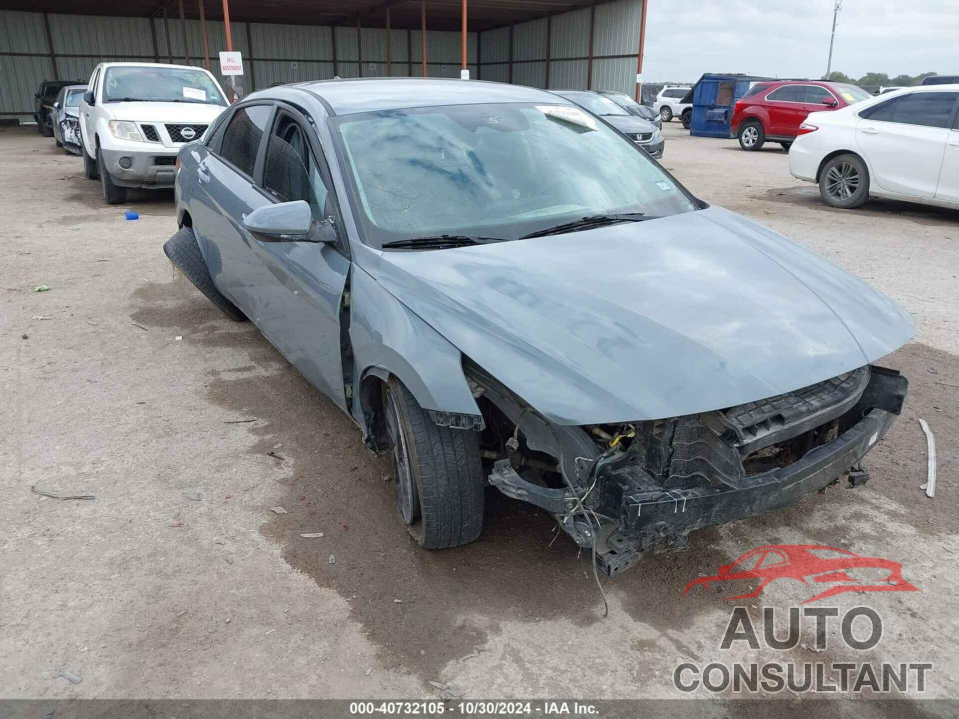 HYUNDAI ELANTRA 2022 - KMHLM4AGXNU339803