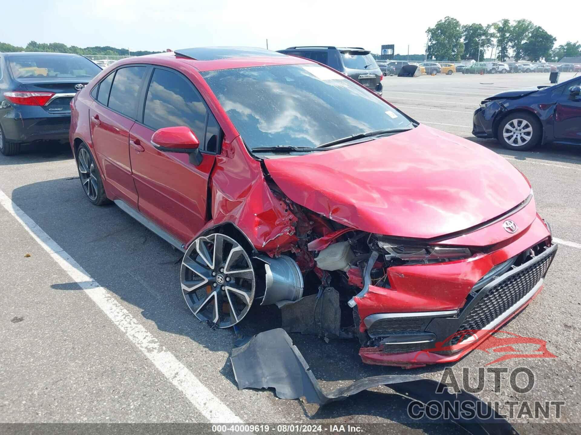 TOYOTA COROLLA 2020 - JTDP4RCE3LJ018280