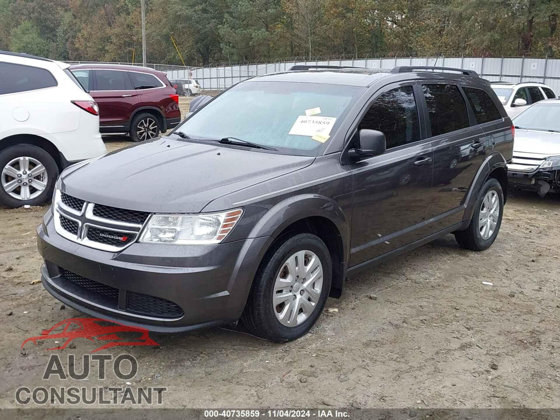 DODGE JOURNEY 2017 - 3C4PDCAB5HT694655
