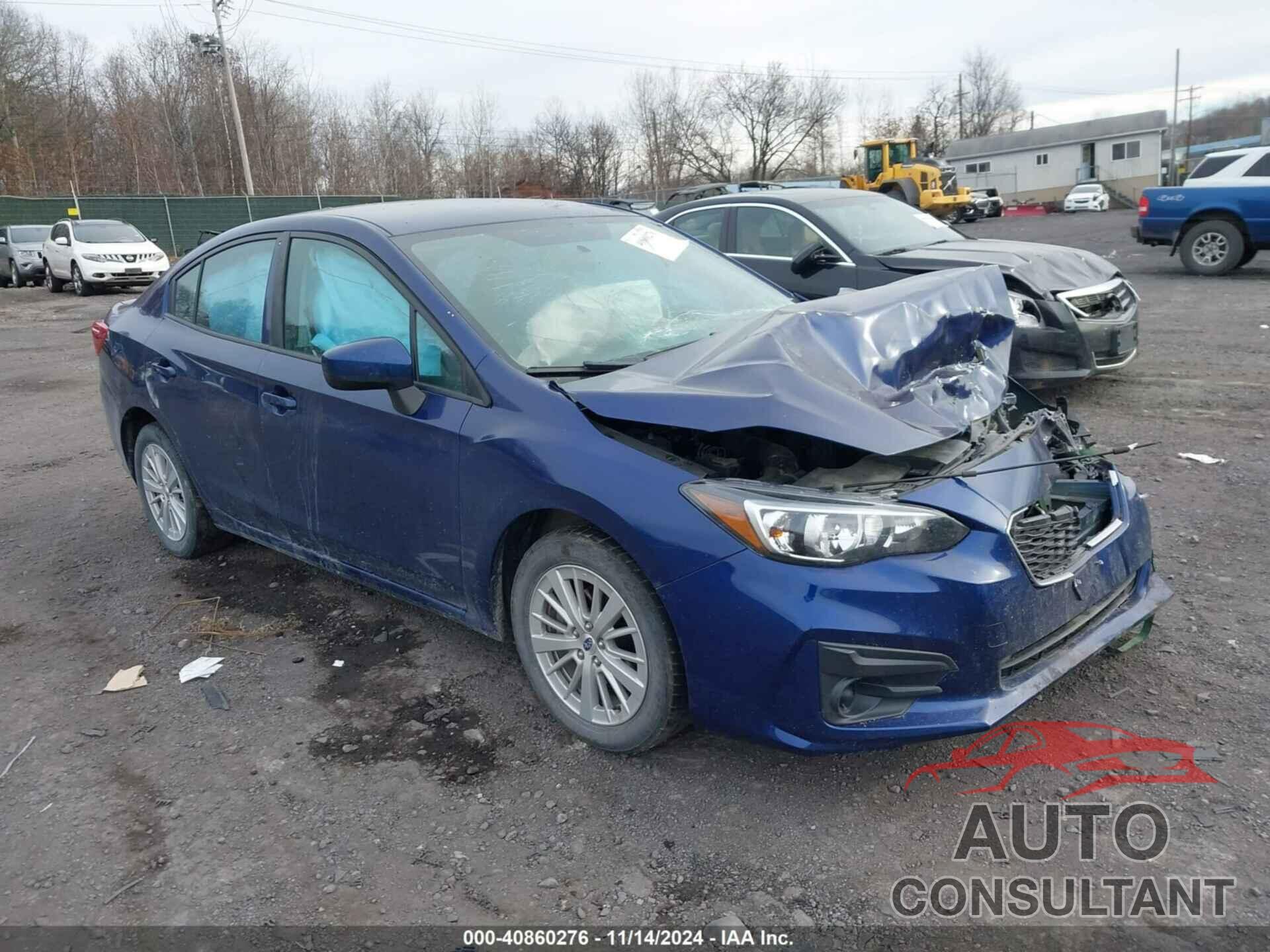 SUBARU IMPREZA 2018 - 4S3GKAB63J3600821