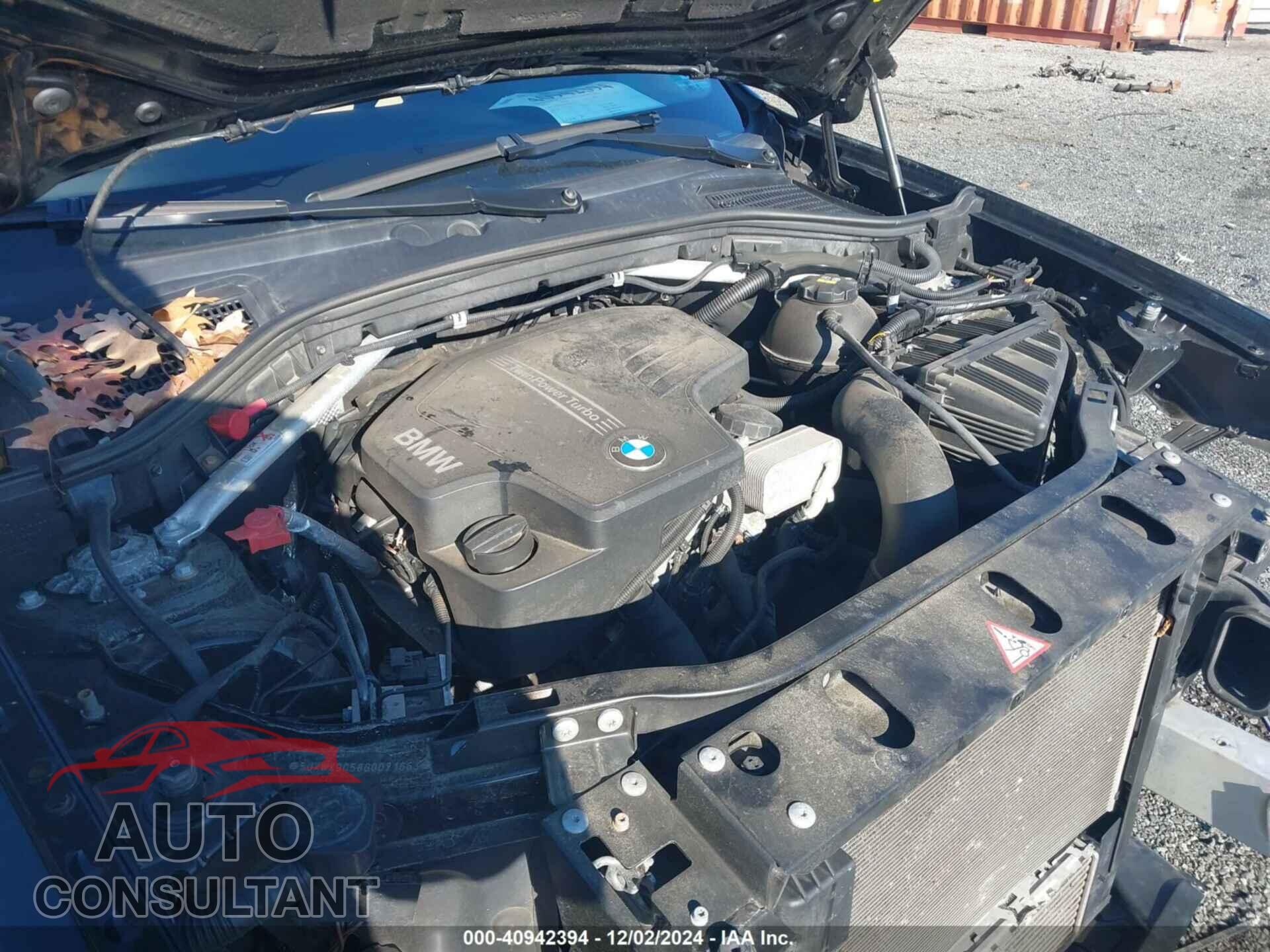 BMW X3 2016 - 5UXWX9C58G0D71663