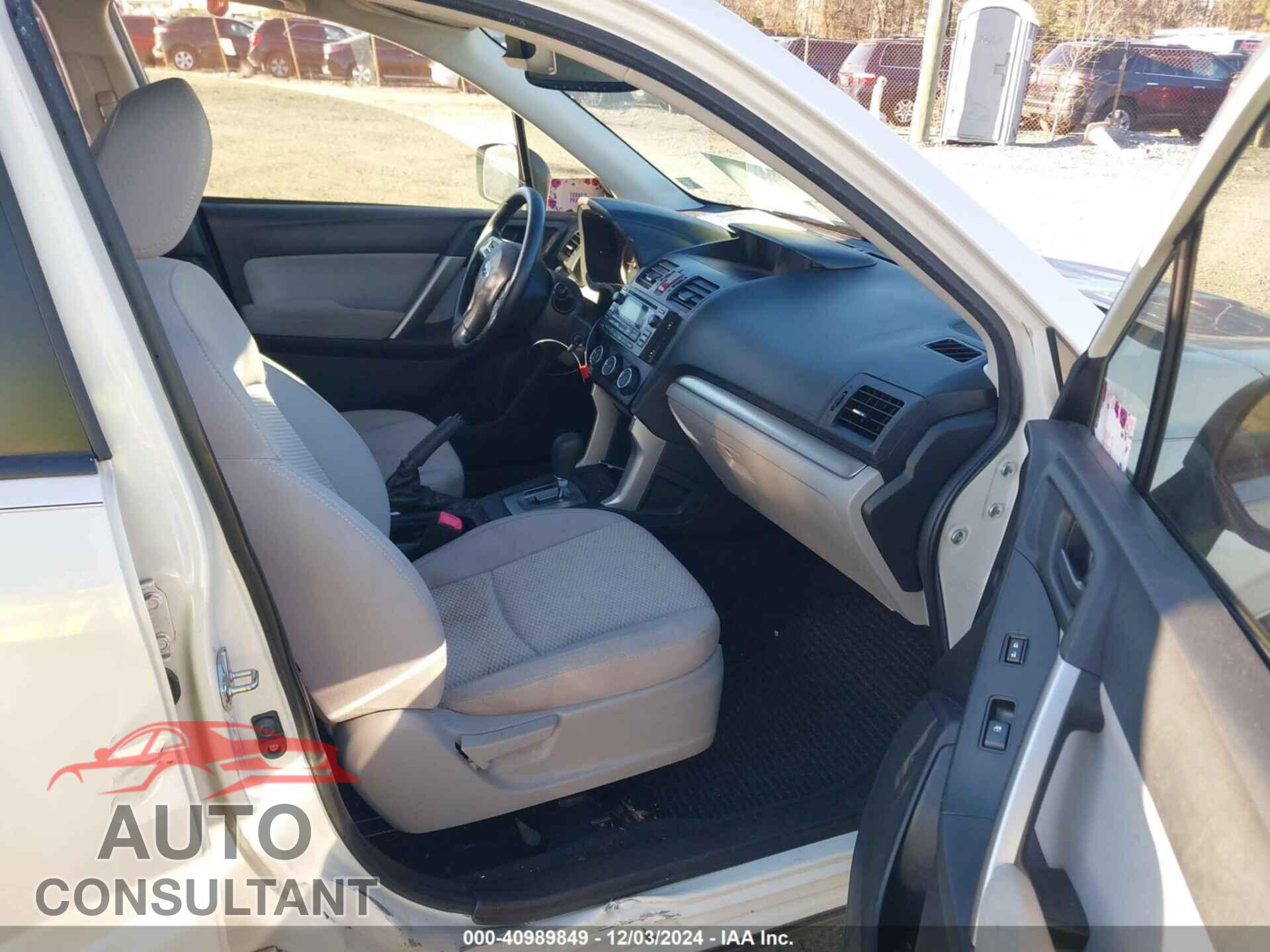 SUBARU FORESTER 2015 - JF2SJABC6FH803345