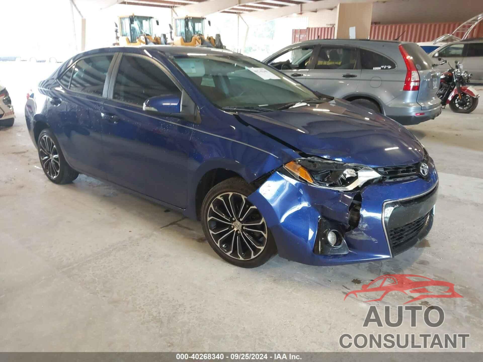 TOYOTA COROLLA 2016 - 2T1BURHE0GC739628