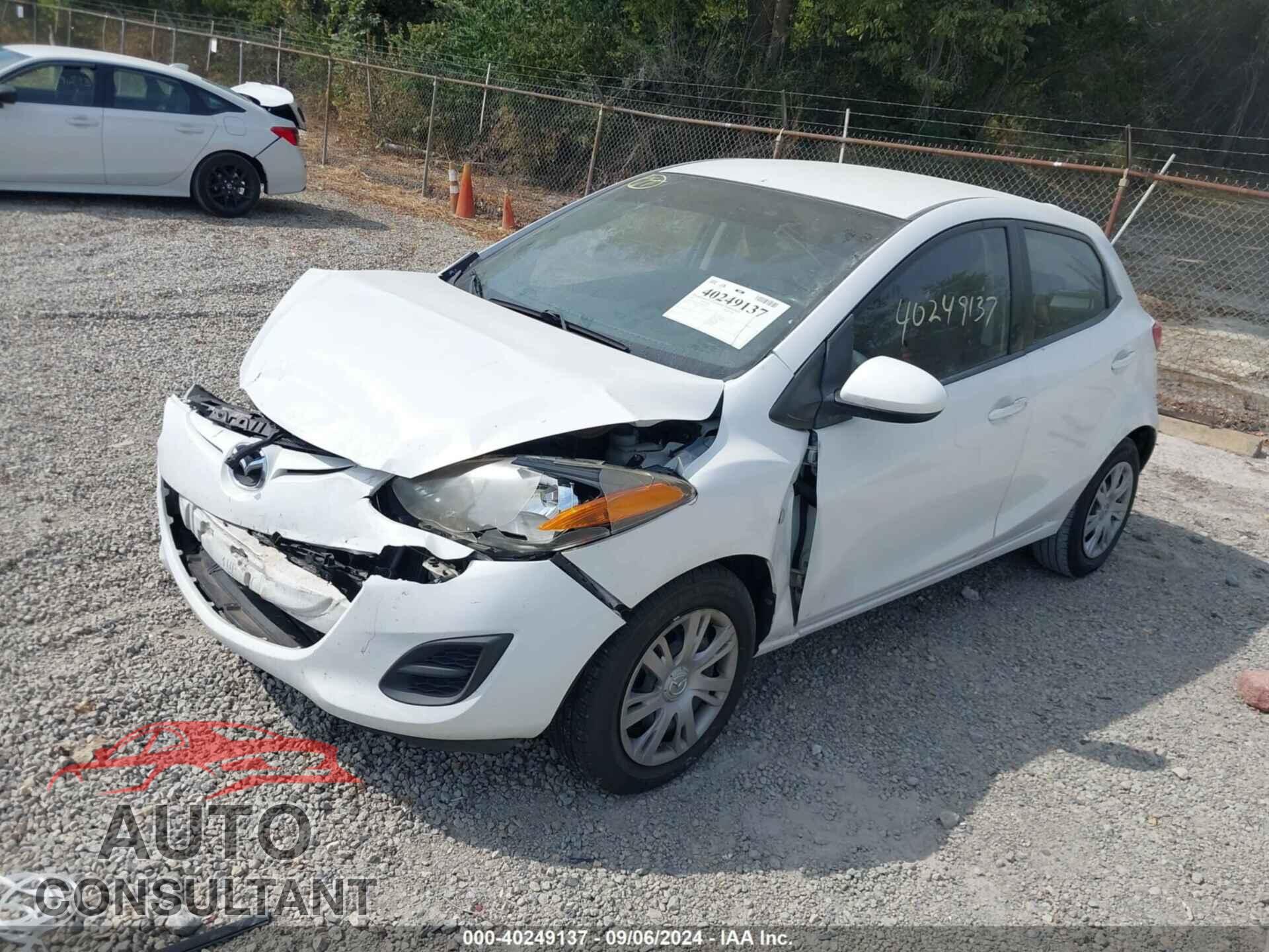 MAZDA MAZDA2 2011 - JM1DE1HY5B0125372