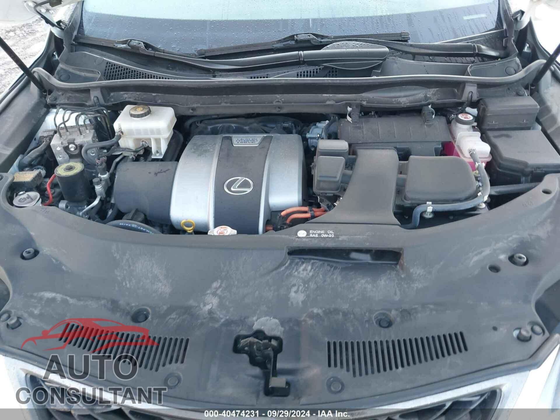 LEXUS RX 2020 - 2T2YGMDA8LC051440
