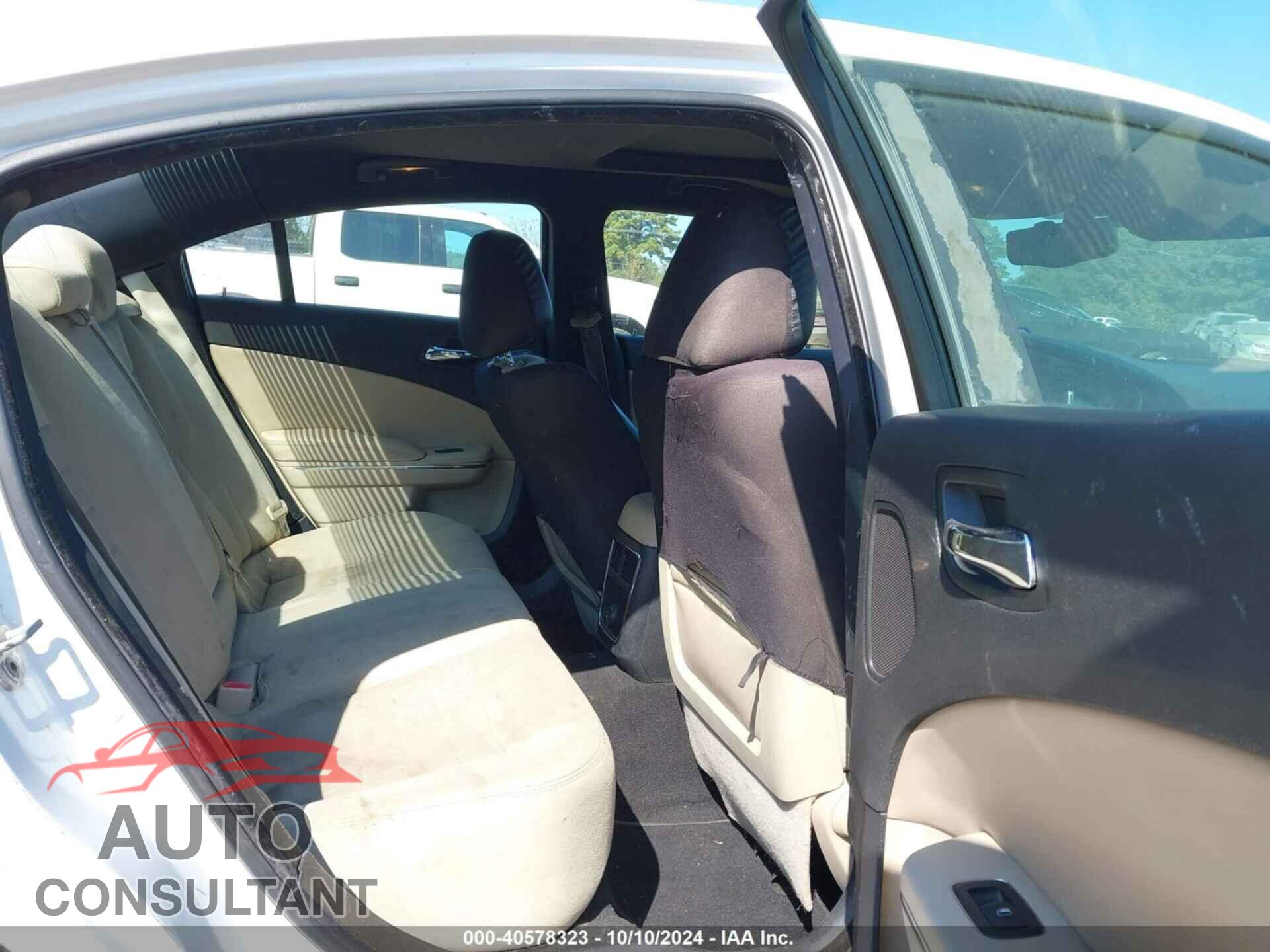 DODGE CHARGER 2012 - 2C3CDXHGXCH112868