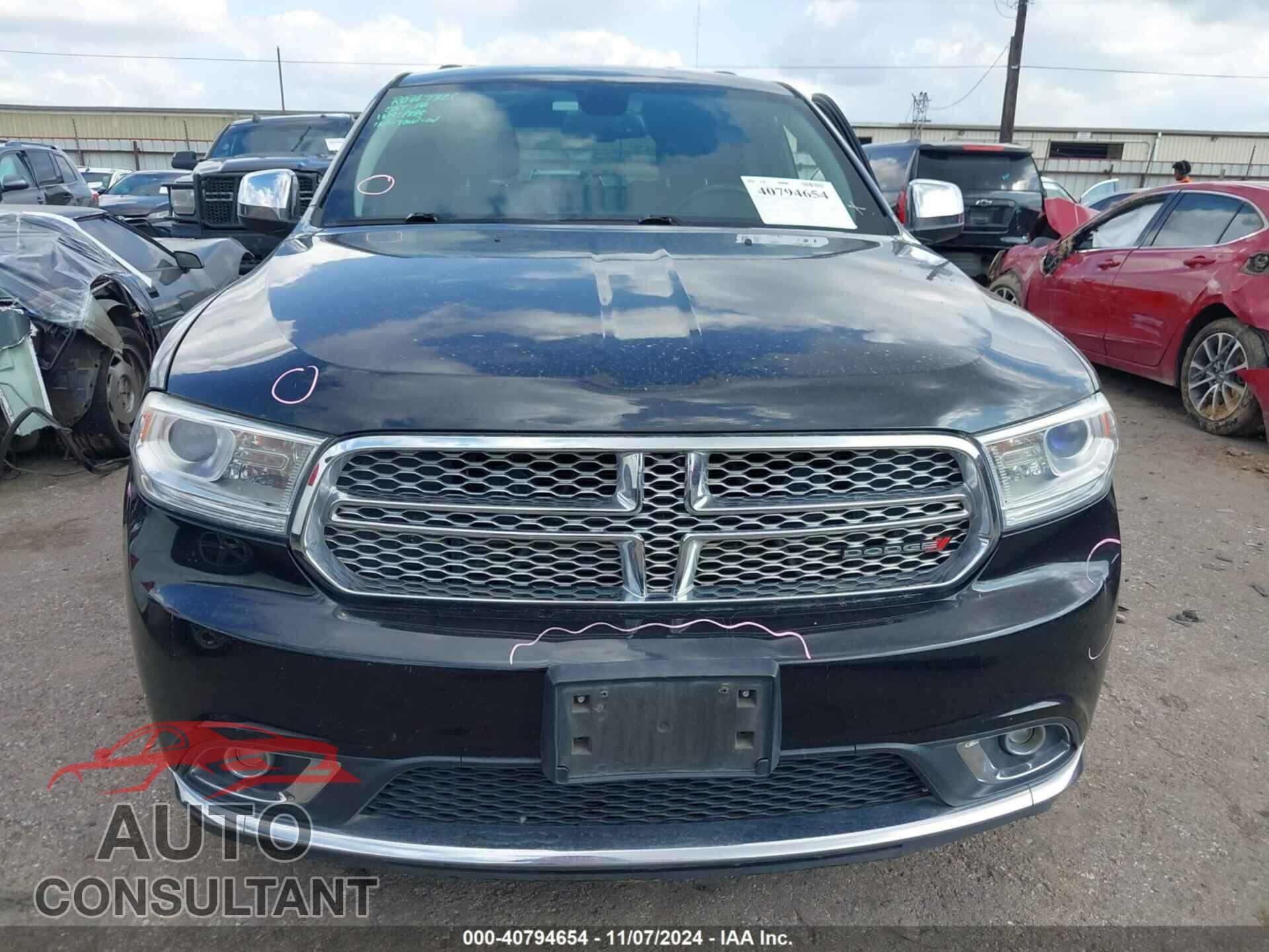 DODGE DURANGO 2015 - 1C4RDHAG3FC161195