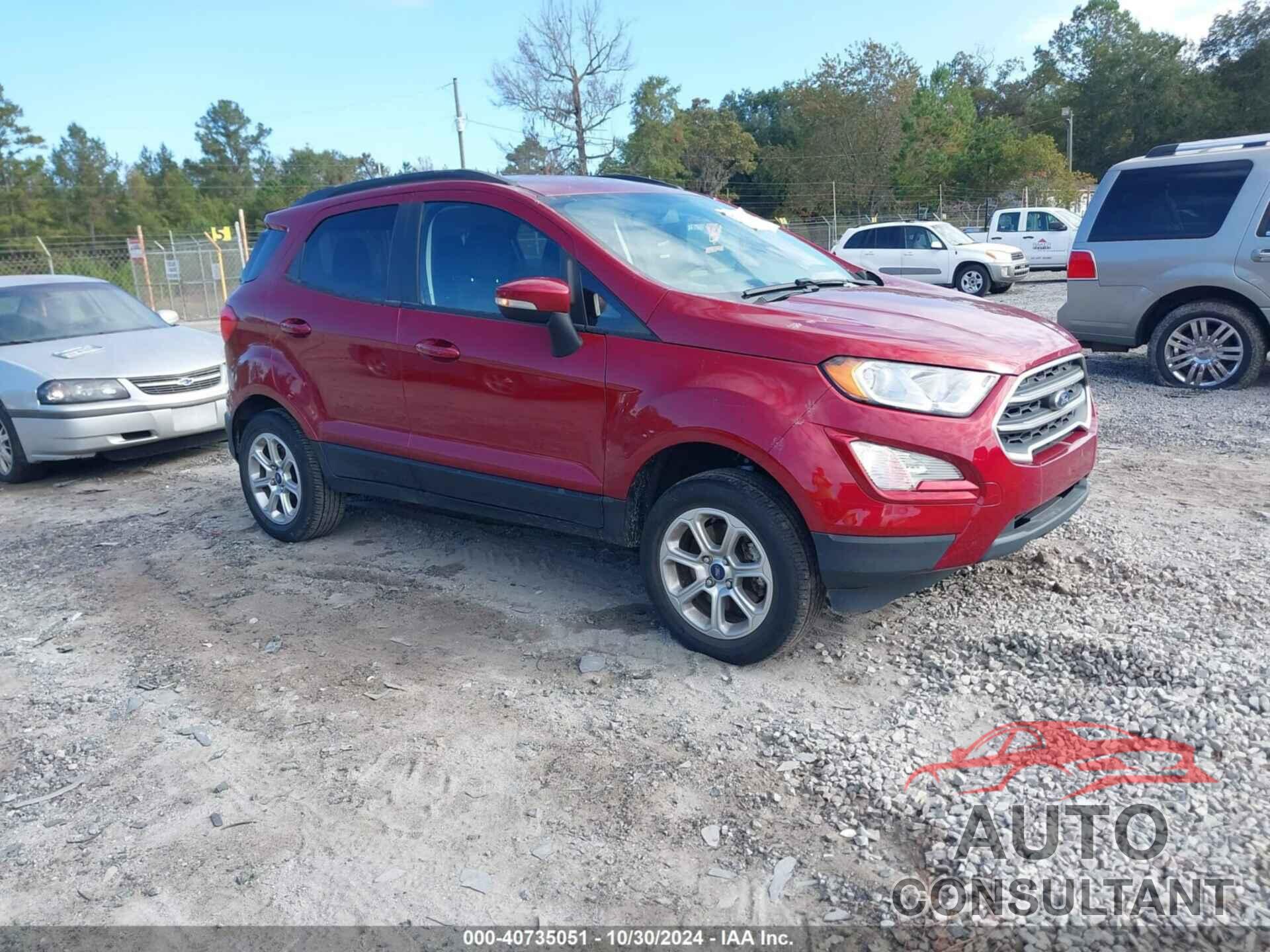 FORD ECOSPORT 2021 - MAJ6S3GL5MC397513