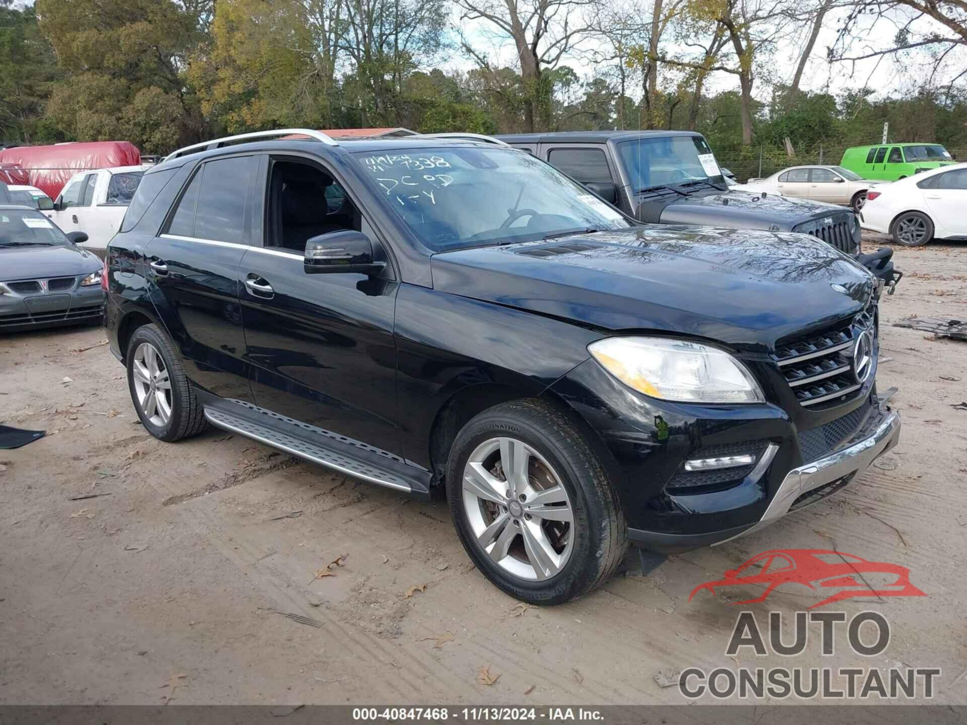 MERCEDES-BENZ ML 350 2015 - 4JGDA5JB5FA547338