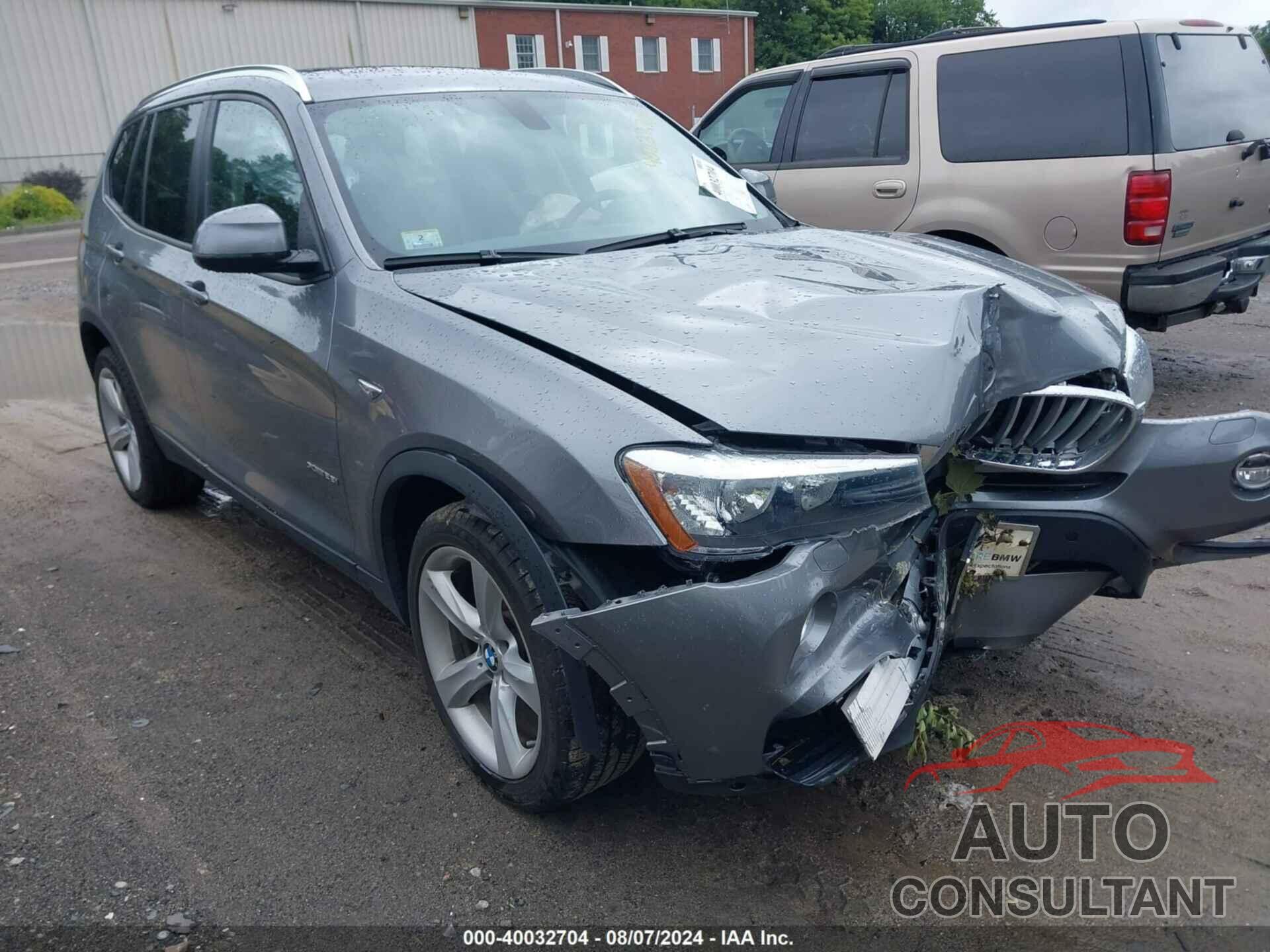 BMW X3 2017 - 5UXWX9C53H0D99338