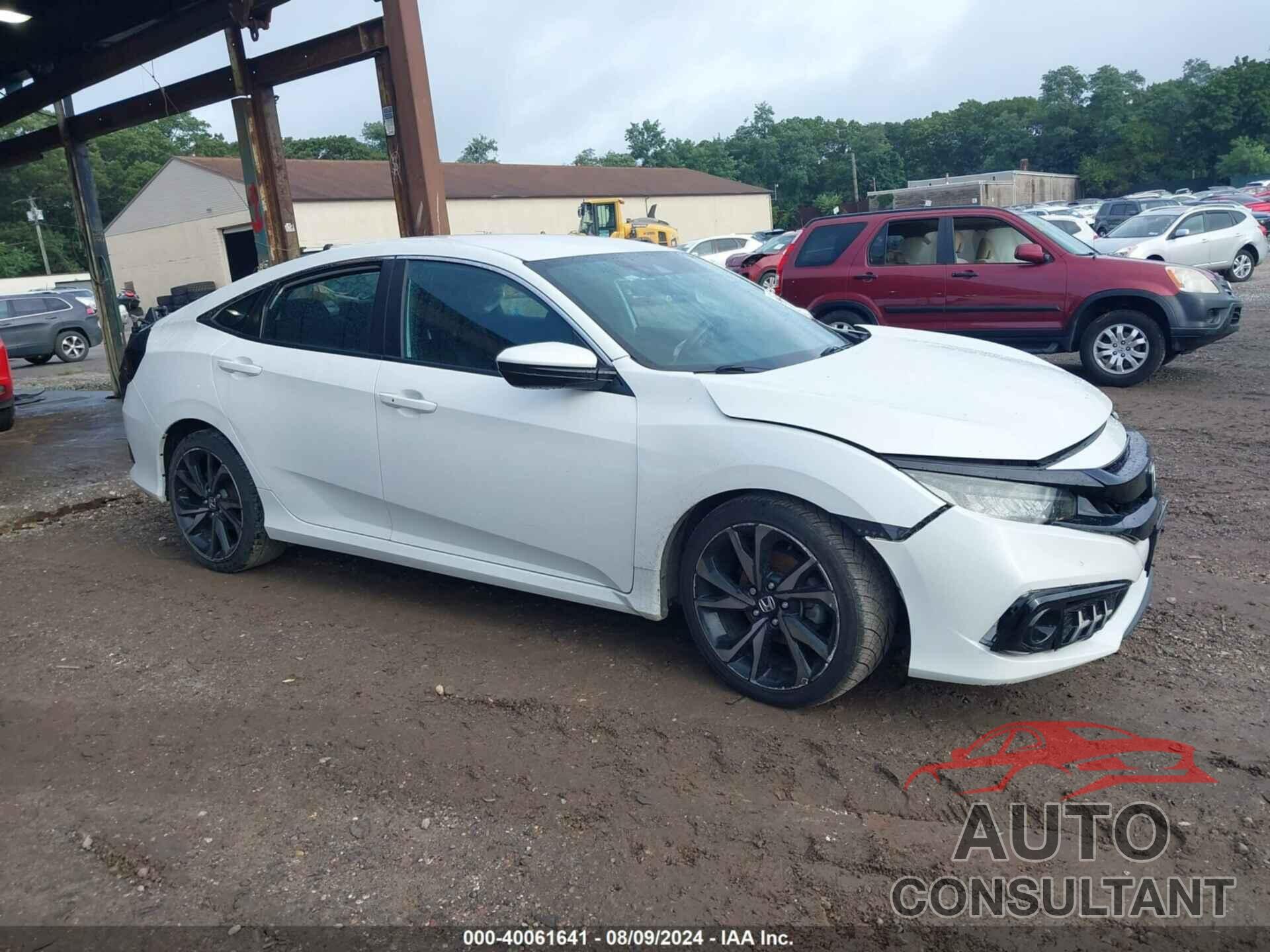 HONDA CIVIC 2019 - 2HGFC2F81KH544176