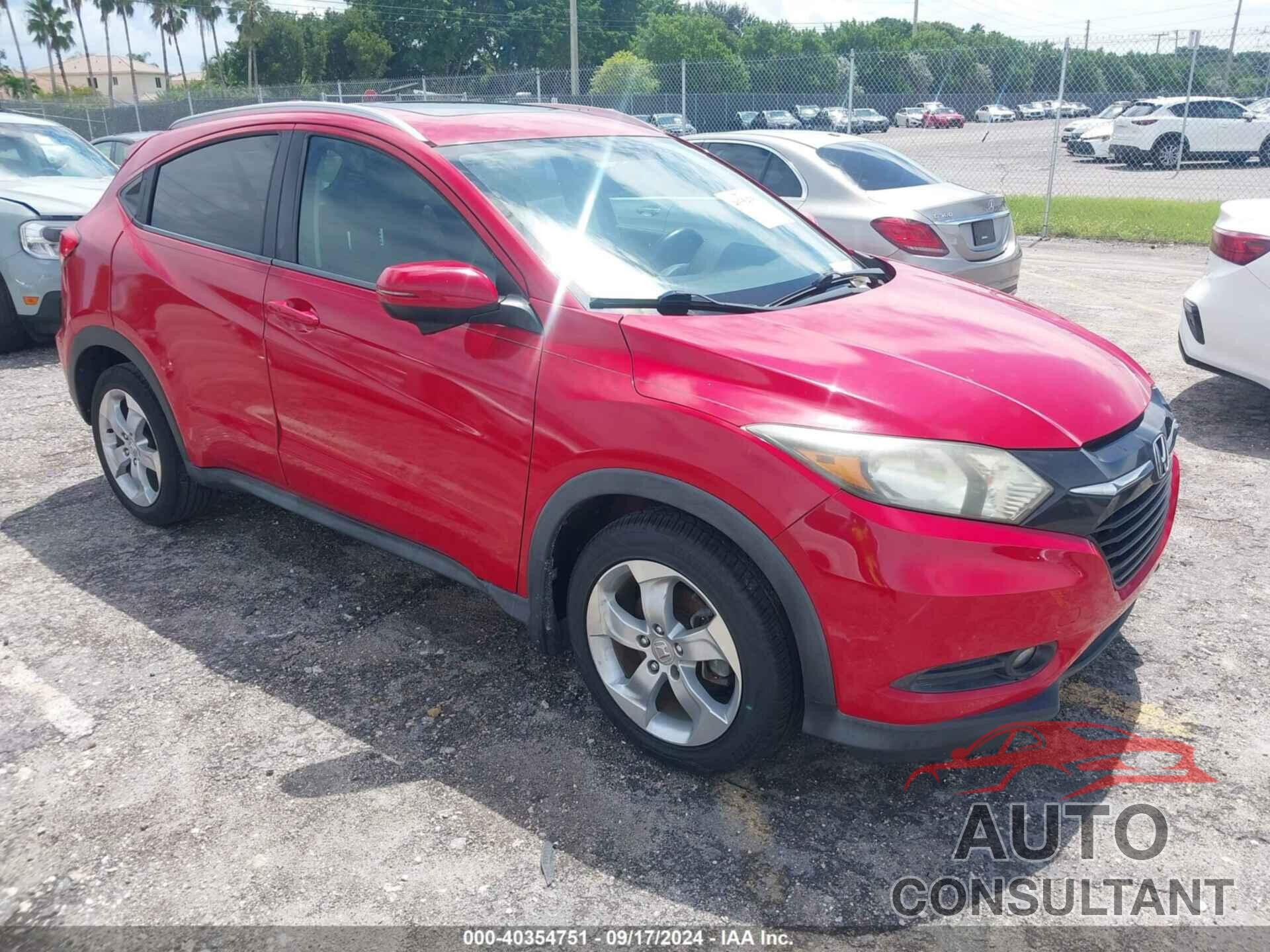 HONDA HR-V 2016 - 3CZRU5H75GM738856