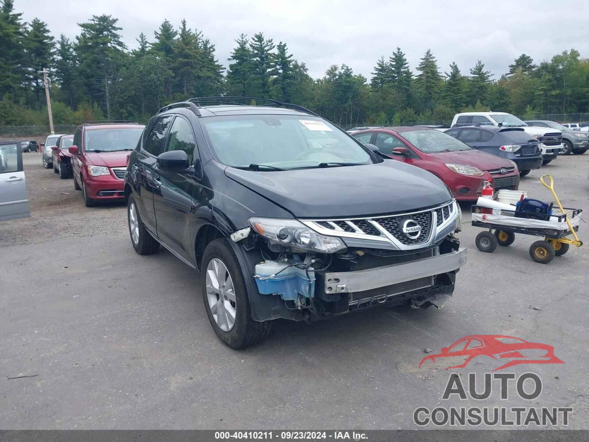NISSAN MURANO 2014 - JN8AZ1MW5EW519777