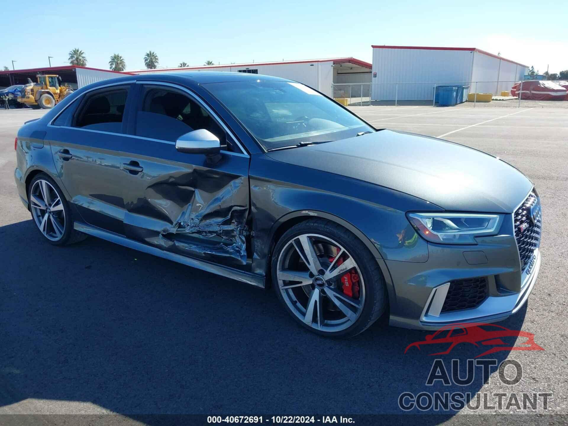 AUDI RS 3 2018 - WUABWGFF7J1900842