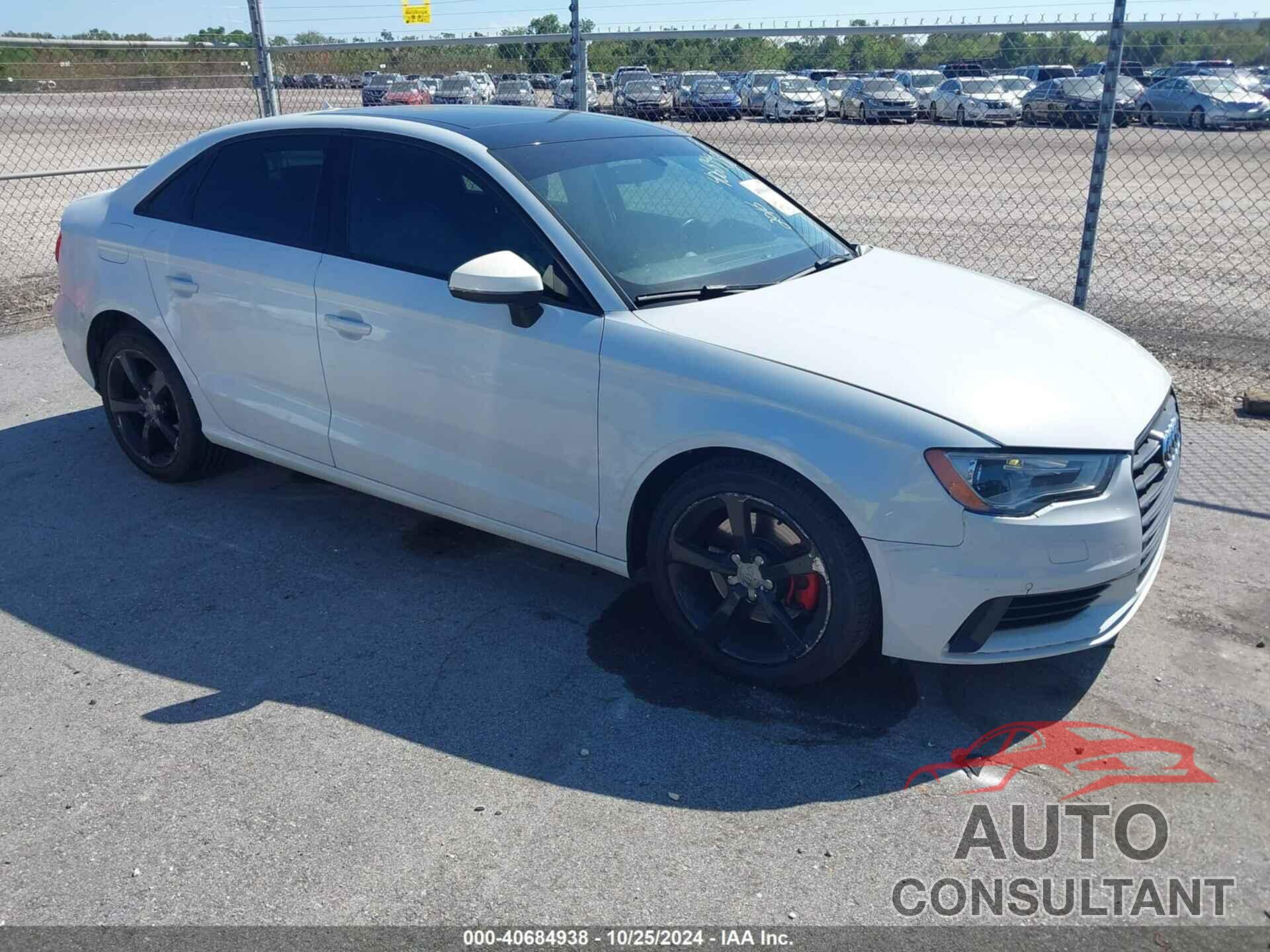 AUDI A3 2016 - WAUA7GFF6G1068826