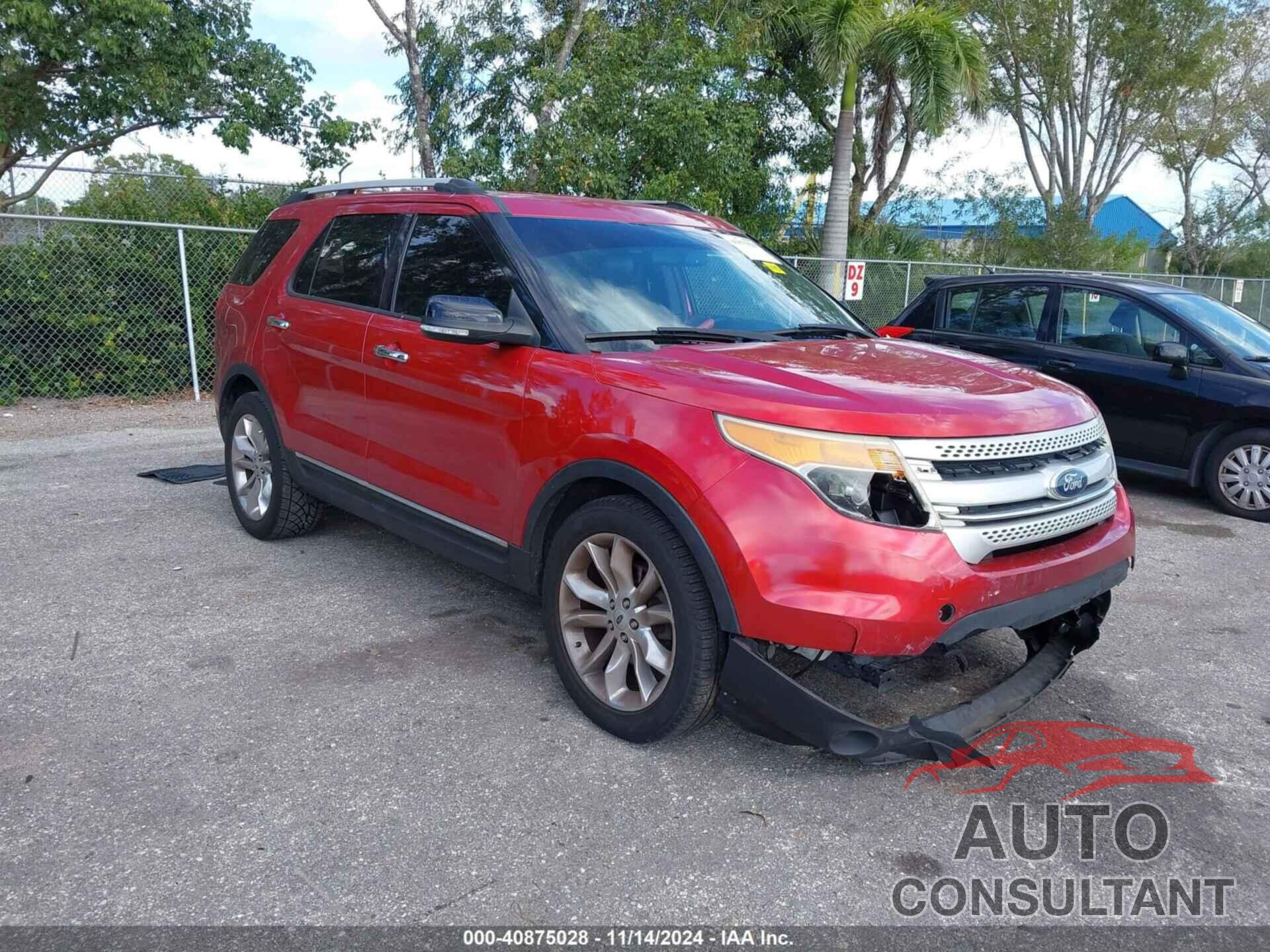 FORD EXPLORER 2012 - 1FMHK7D88CGA49167